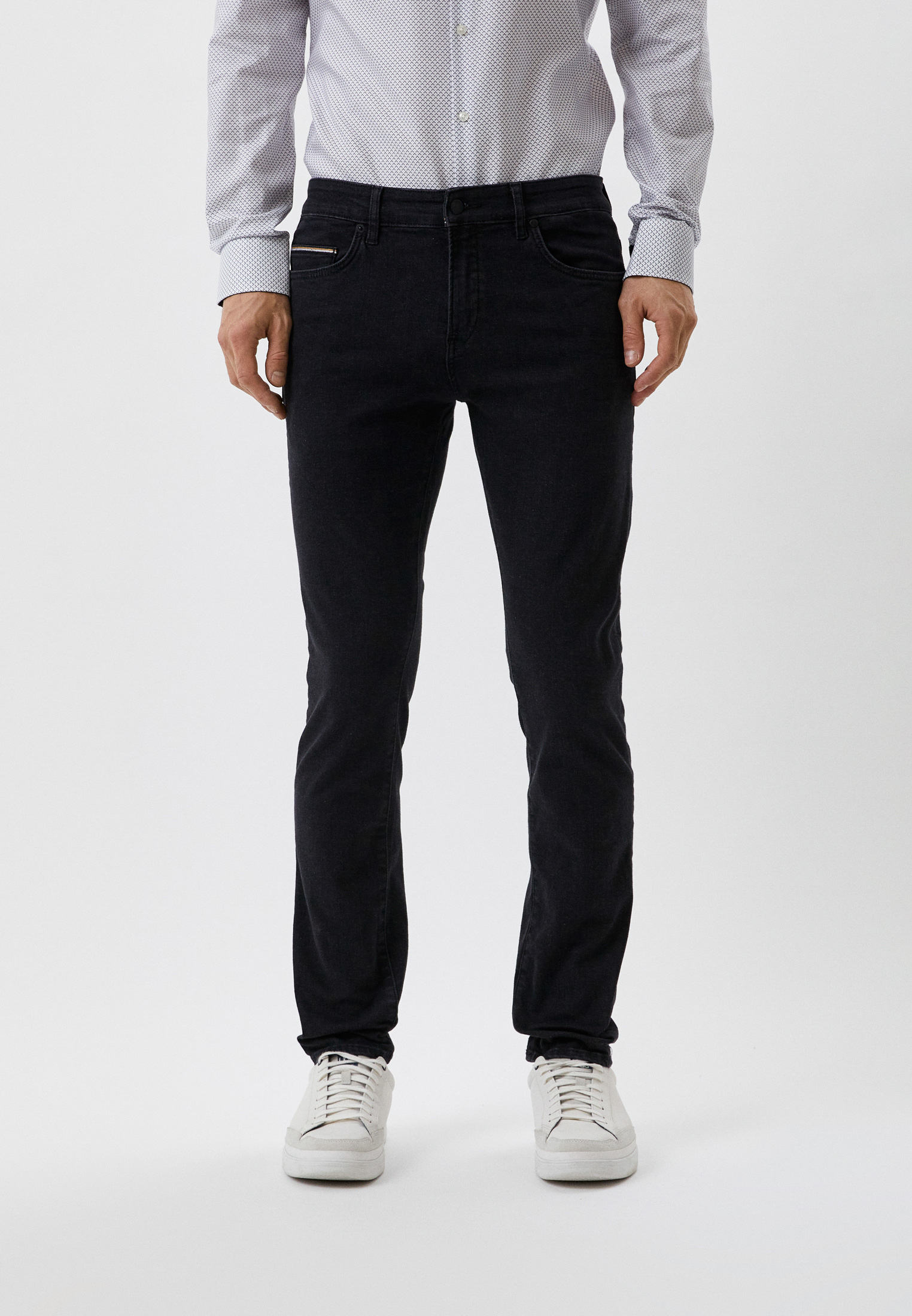 Мужские зауженные джинсы Boss (Босс) 50479617: изображение 1