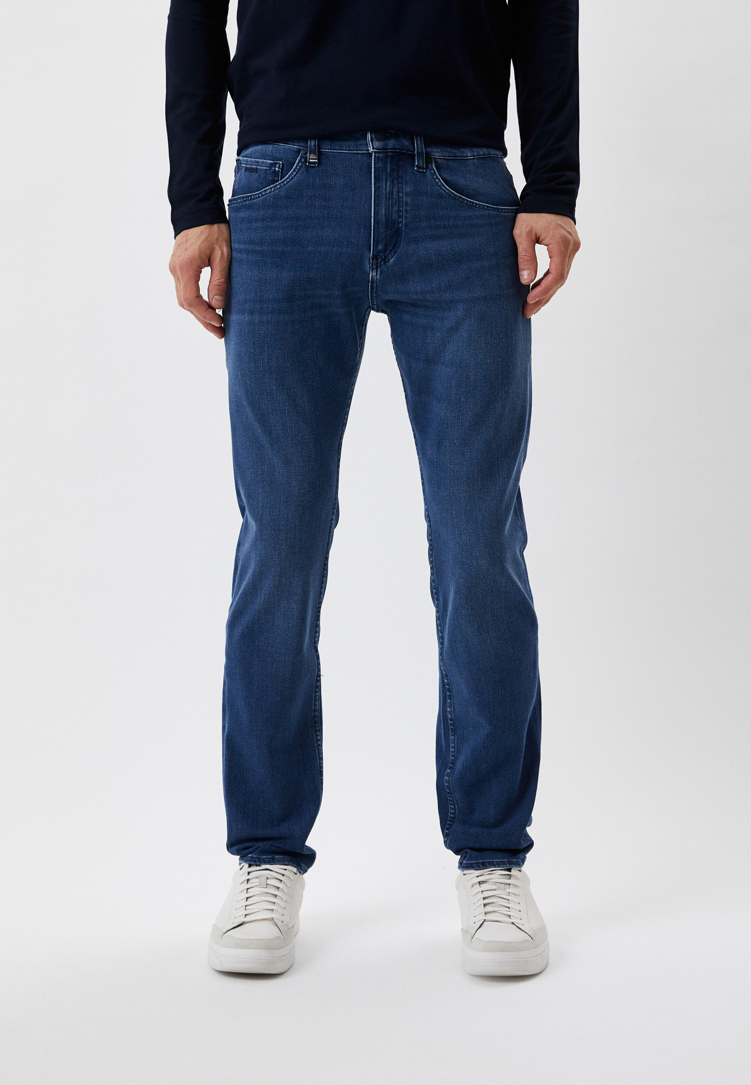 Мужские прямые джинсы Boss (Босс) 50479615: изображение 1