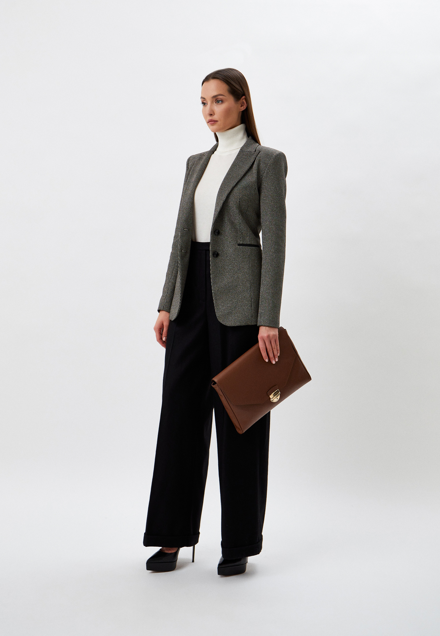 Сумка женская Trussardi (Труссарди) 1DB435 купить за 9340 руб.