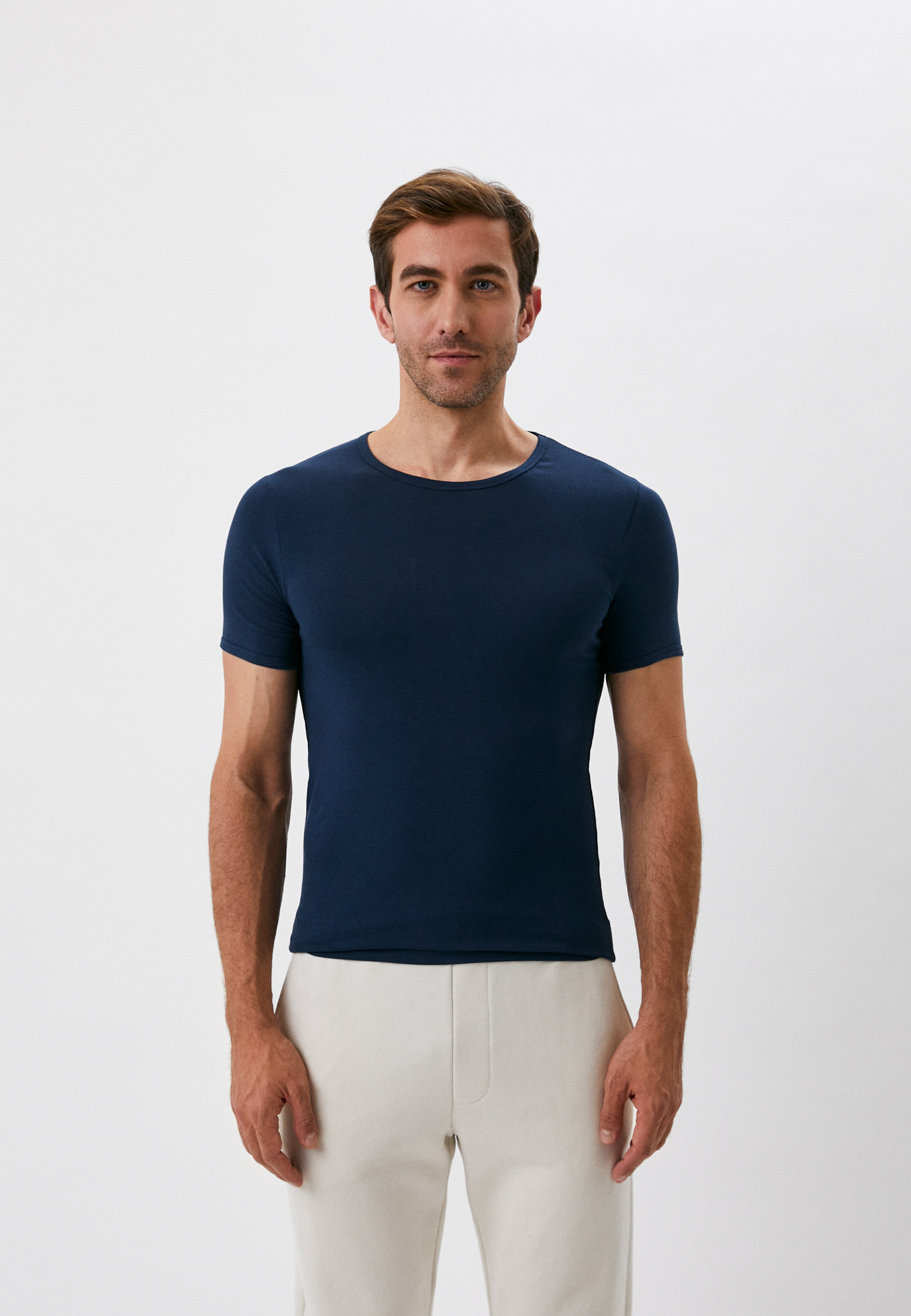 Мужская футболка Bikkembergs (Биккембергс) BKK1UTS01SI