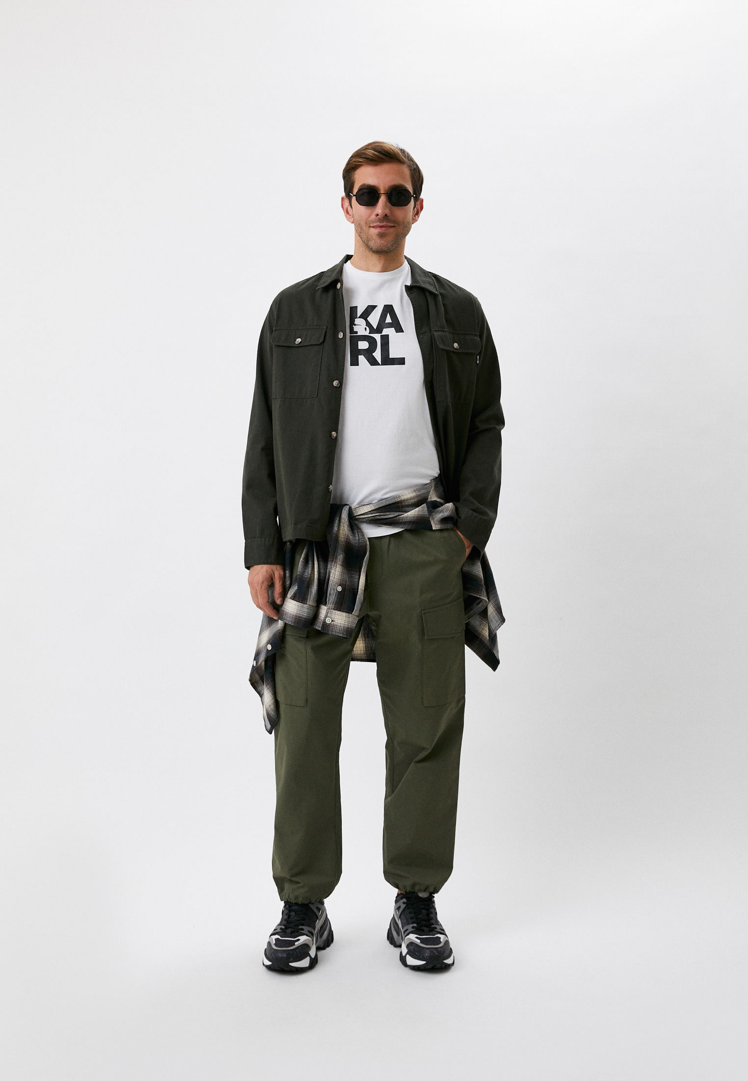 Мужская футболка Karl Lagerfeld (Карл Лагерфельд) KL22MTS01: изображение 2