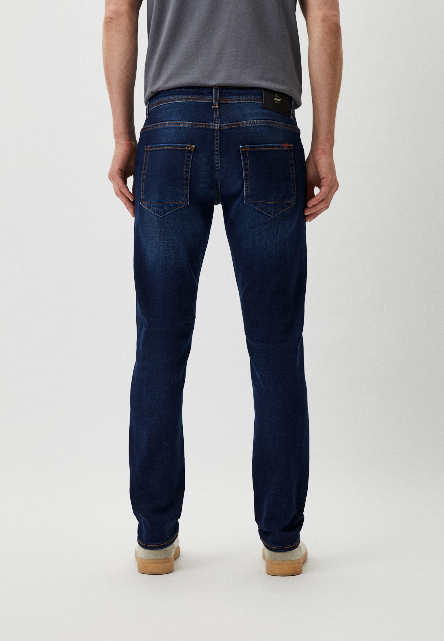 Мужские зауженные джинсы Liu Jo Uomo (Лиу Джо Уомо) M000P304FRANKDK: изображение 7