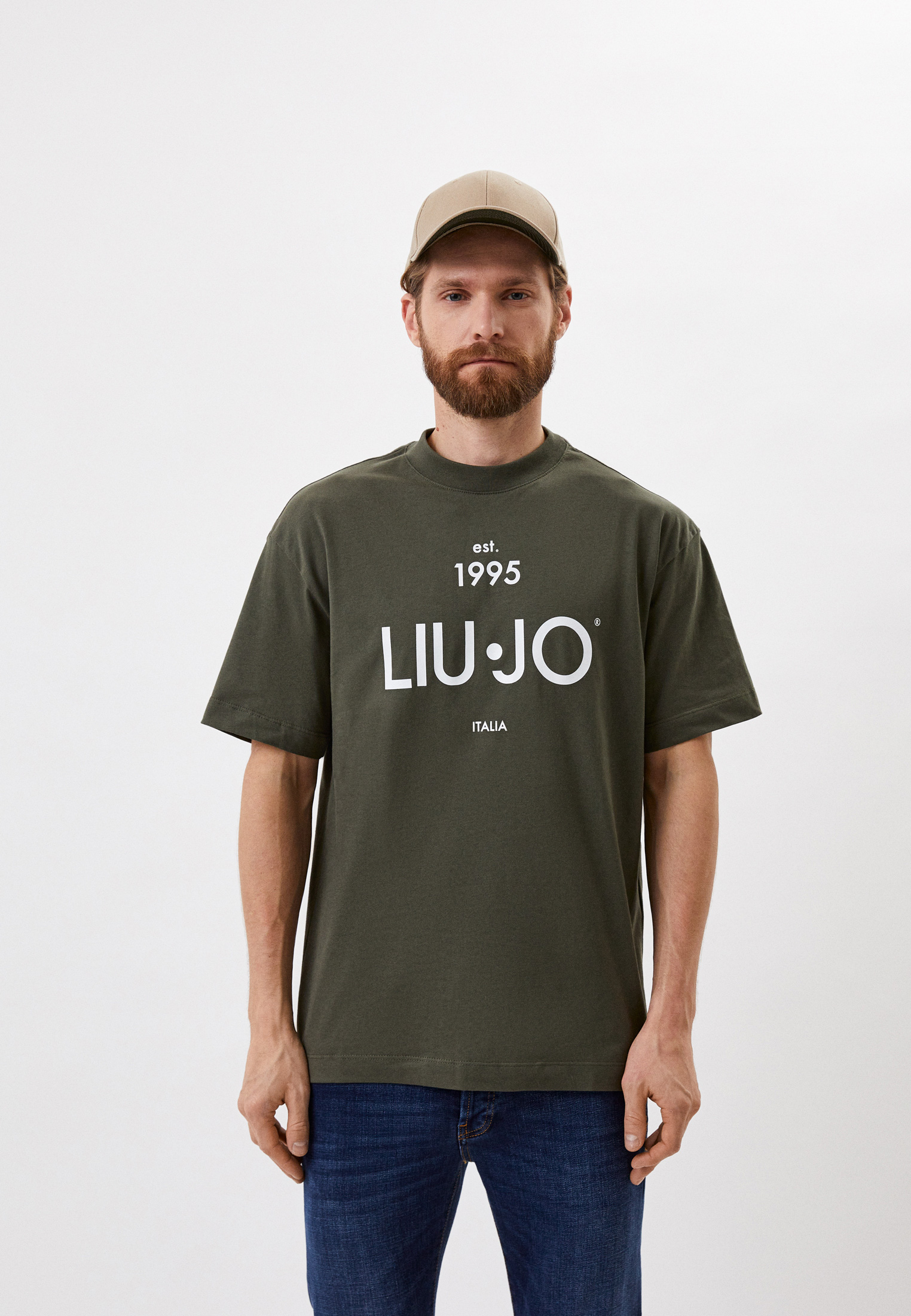 Мужская футболка Liu Jo Uomo (Лиу Джо Уомо) M222P204ESTTEE: изображение 1