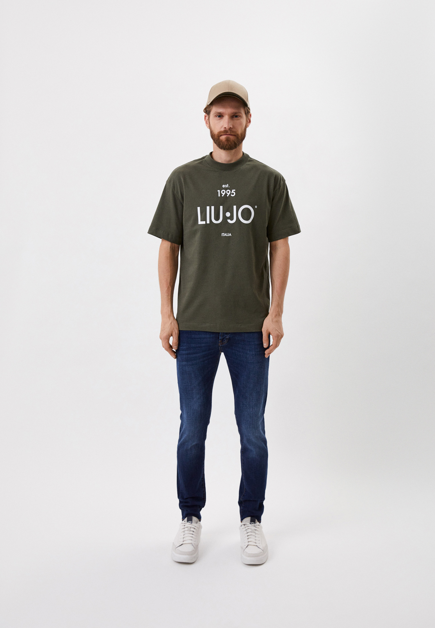 Мужская футболка Liu Jo Uomo (Лиу Джо Уомо) M222P204ESTTEE: изображение 2