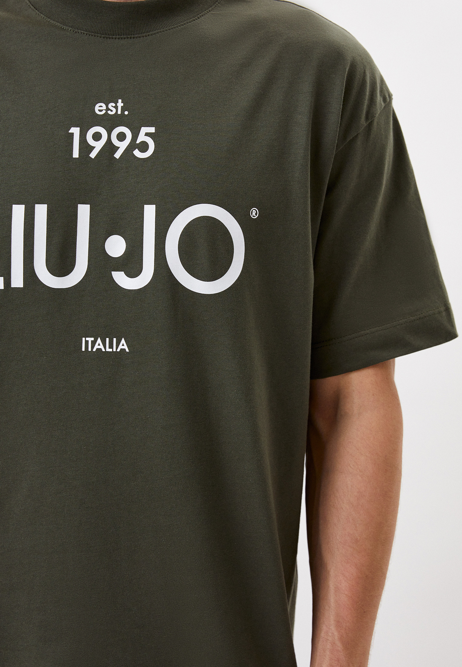 Мужская футболка Liu Jo Uomo (Лиу Джо Уомо) M222P204ESTTEE: изображение 4