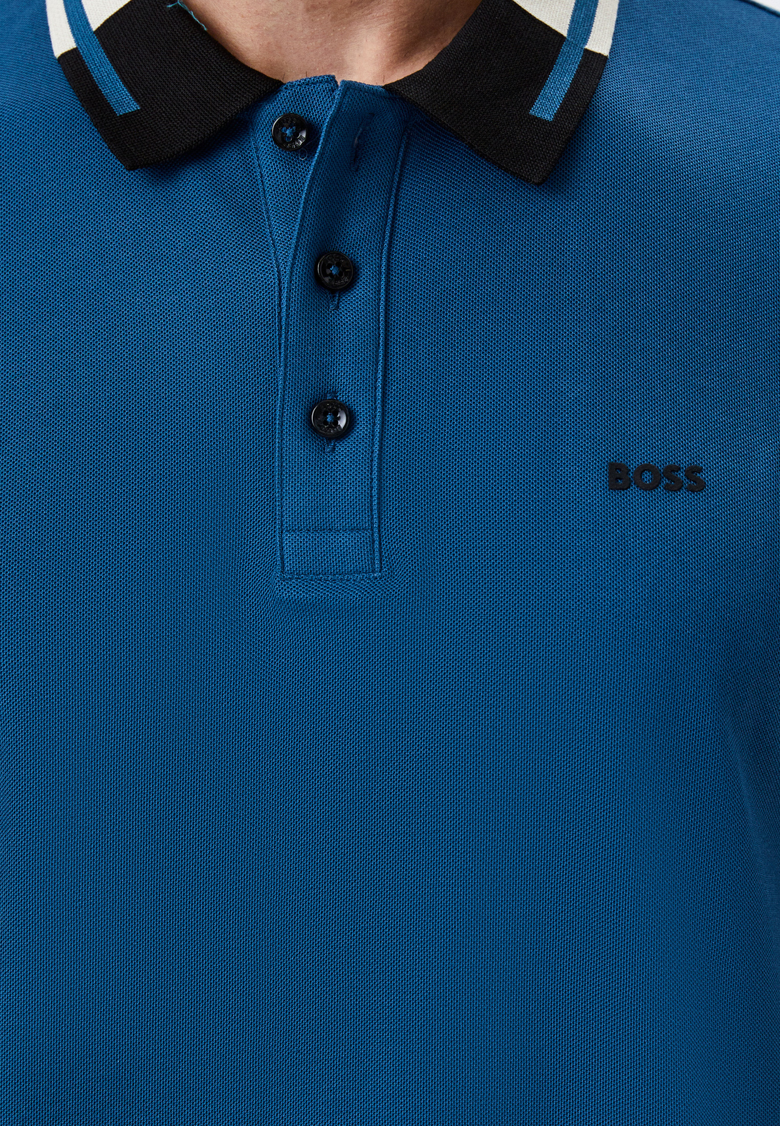 Мужские поло Boss (Босс) 50472032: изображение 4