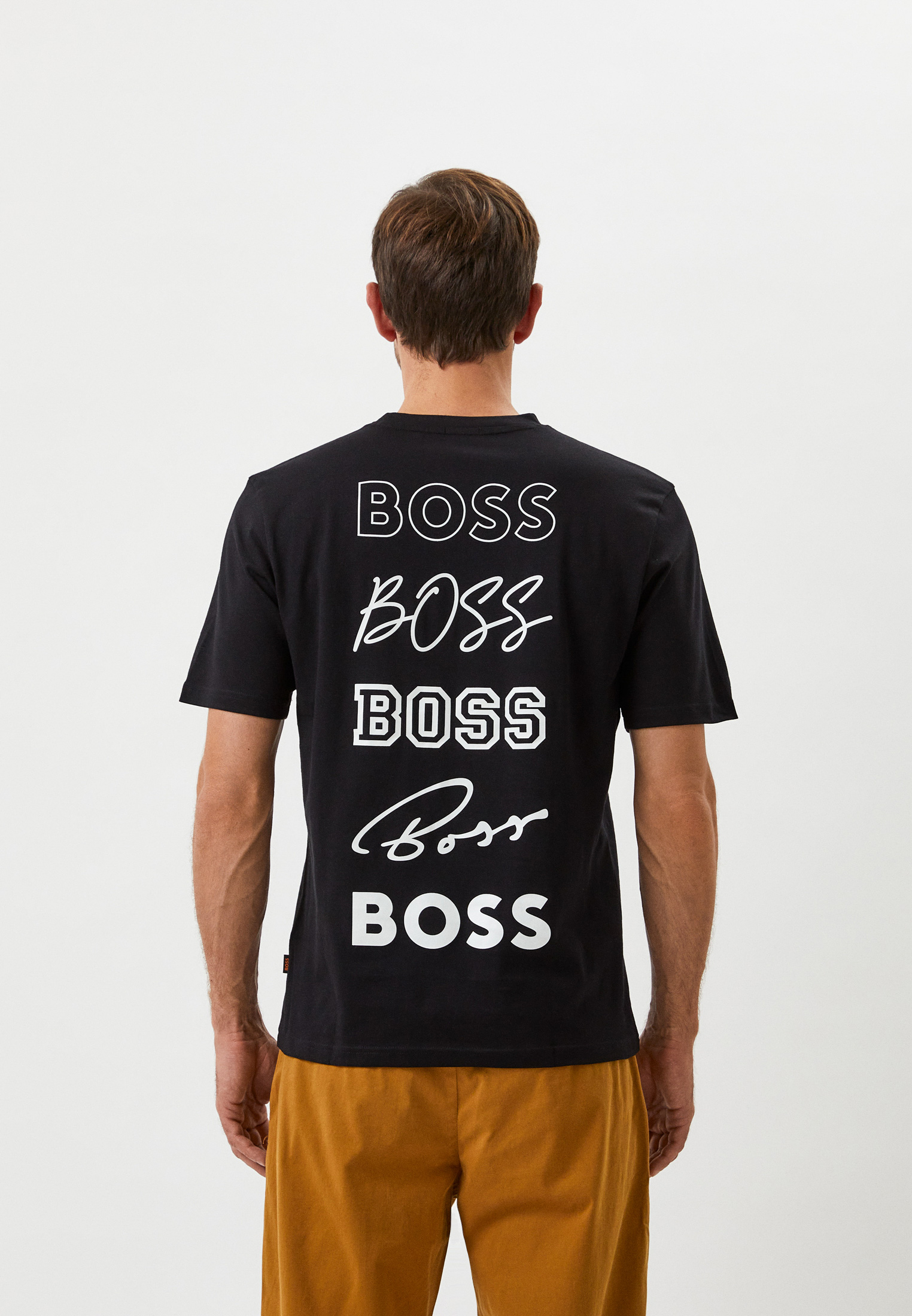 Мужская футболка Boss (Босс) 50473056: изображение 3