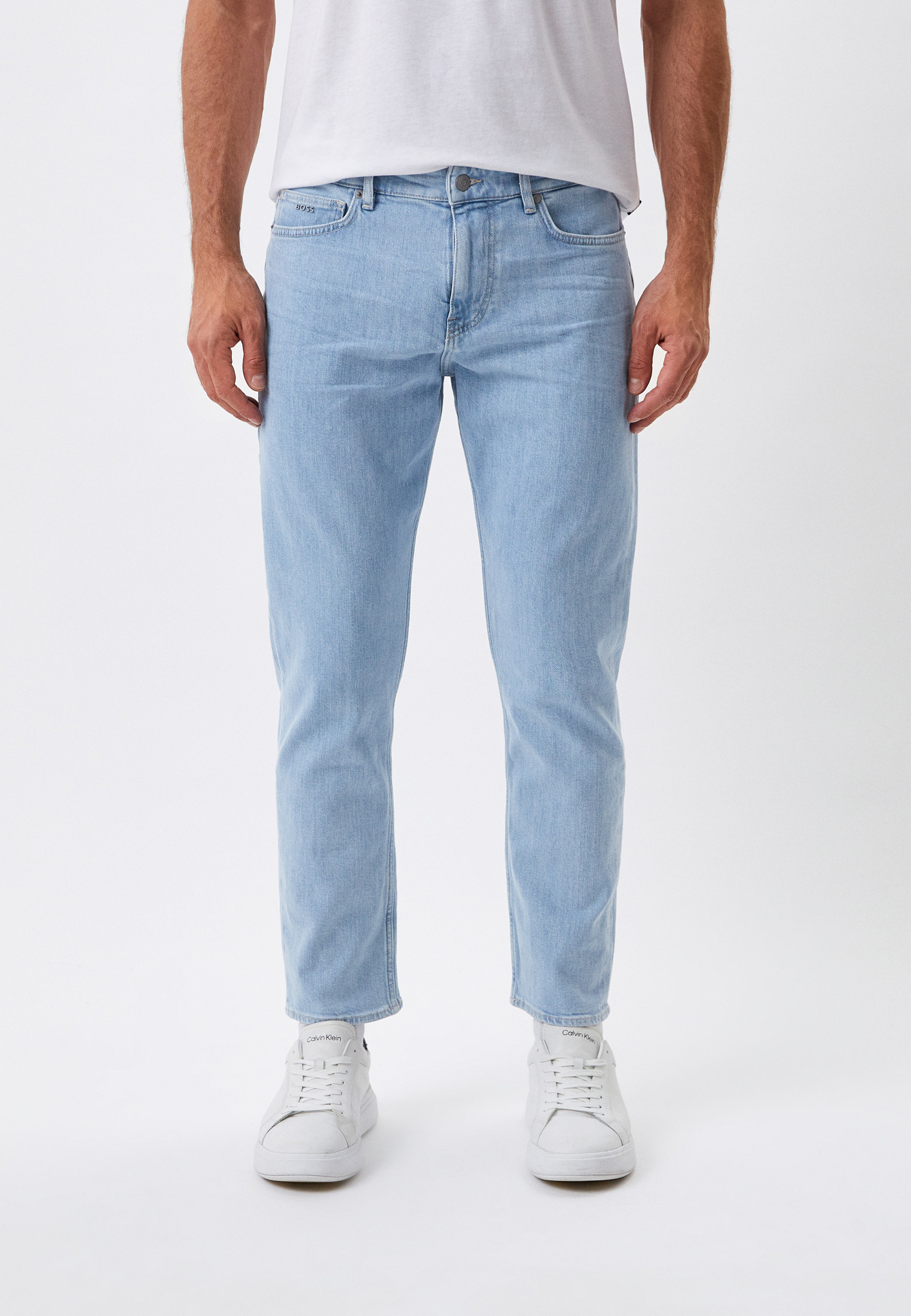 Мужские прямые джинсы Boss (Босс) 50472996: изображение 1