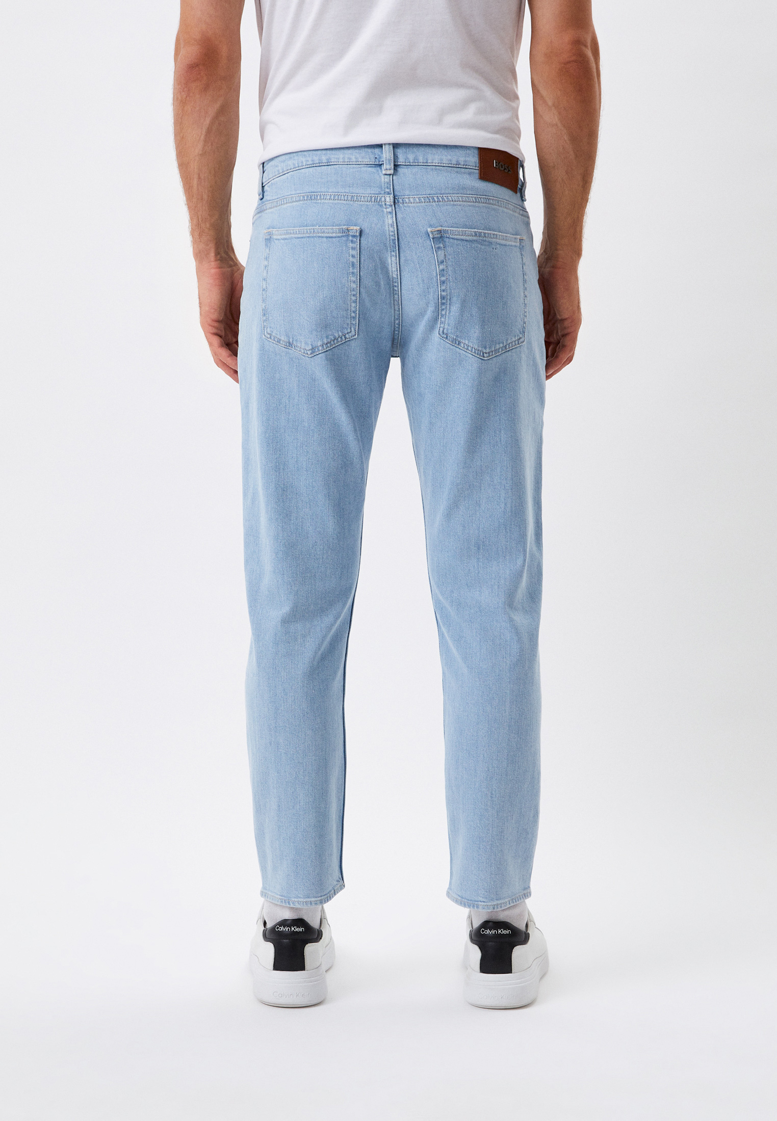 Мужские прямые джинсы Boss (Босс) 50472996: изображение 3
