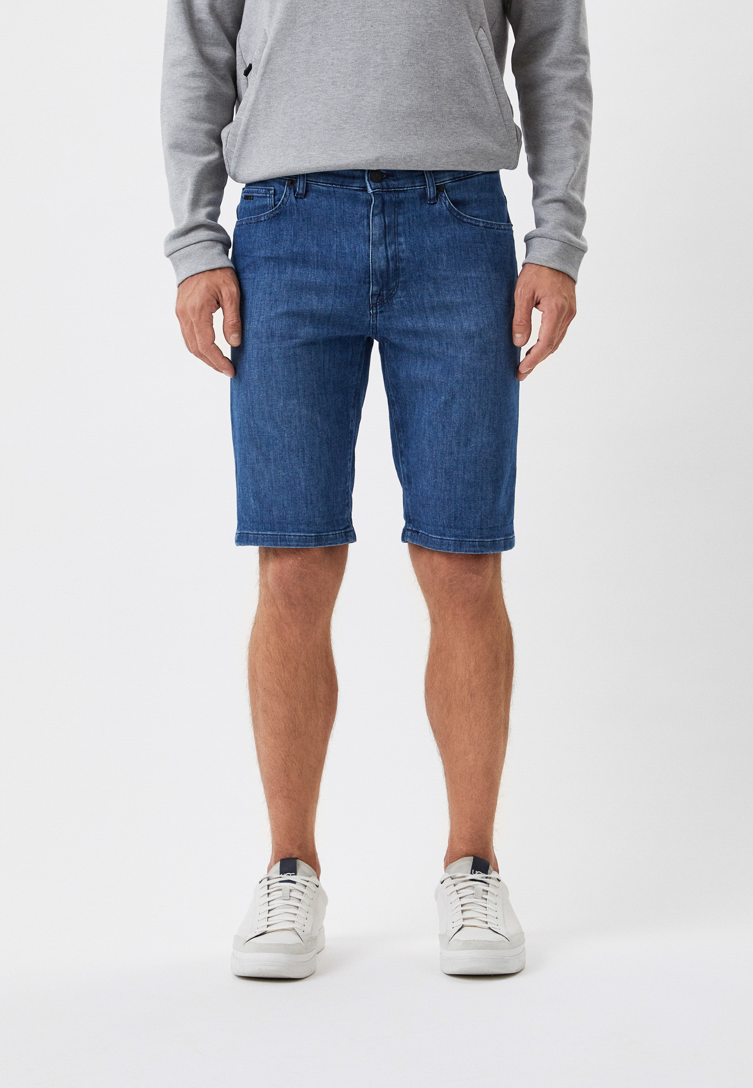 Мужские джинсовые шорты Boss (Босс) 50473122: изображение 1