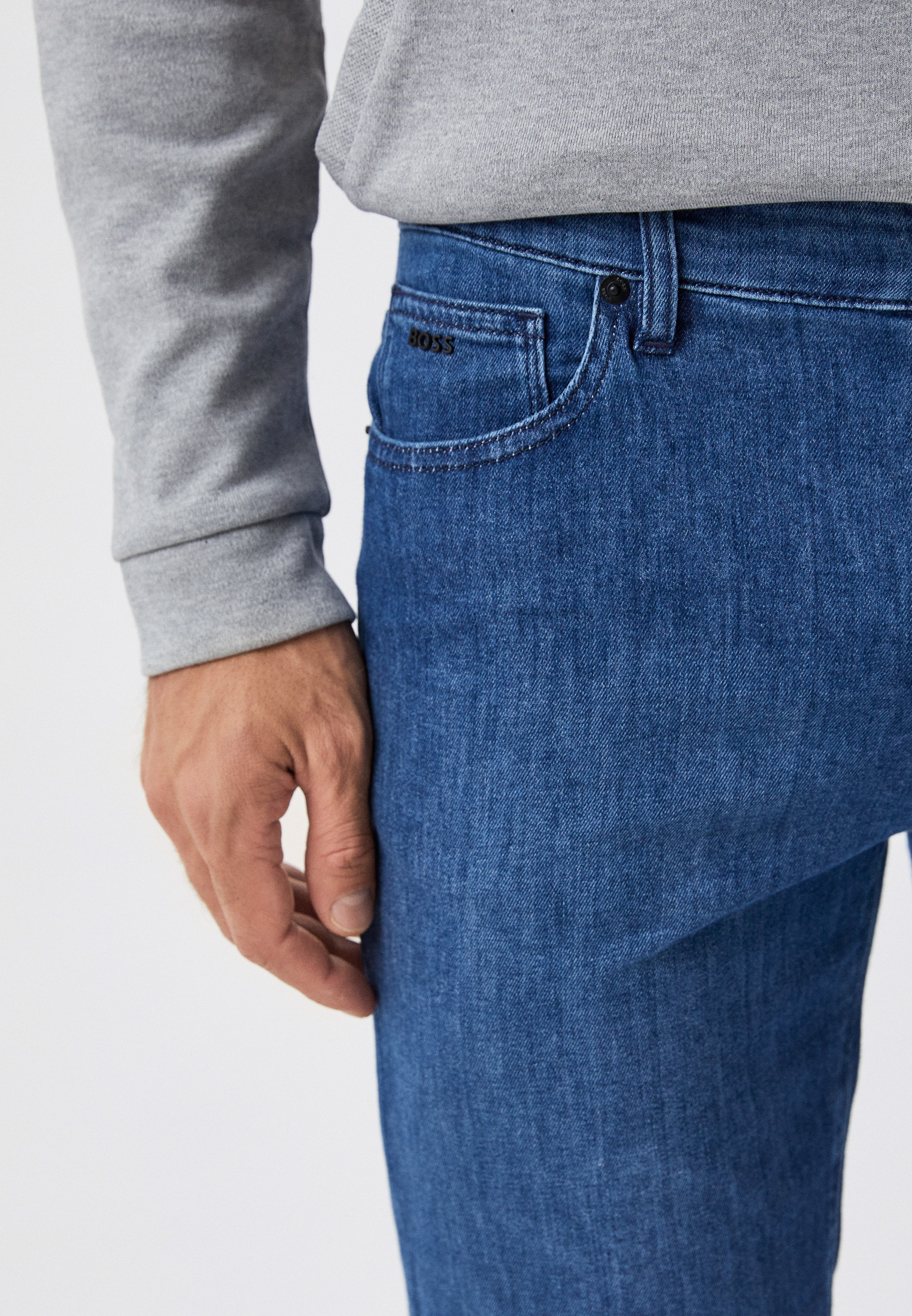 Мужские джинсовые шорты Boss (Босс) 50473122: изображение 4