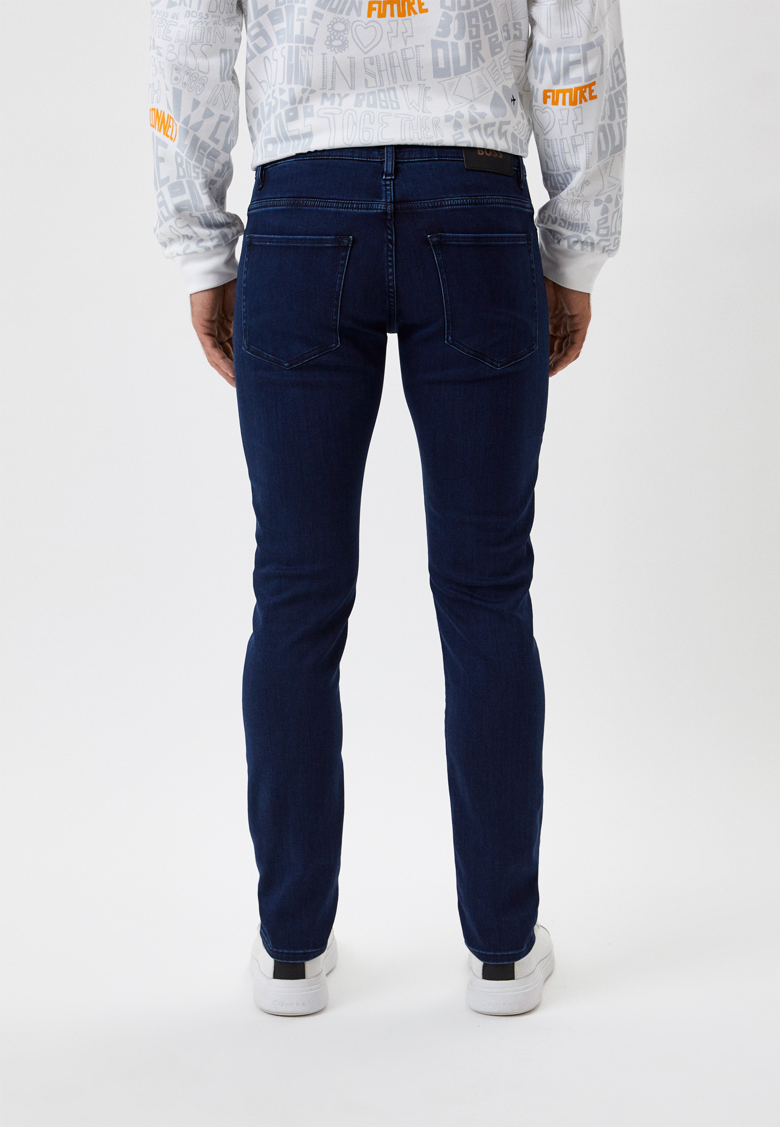 Мужские зауженные джинсы Boss (Босс) 50481326: изображение 3