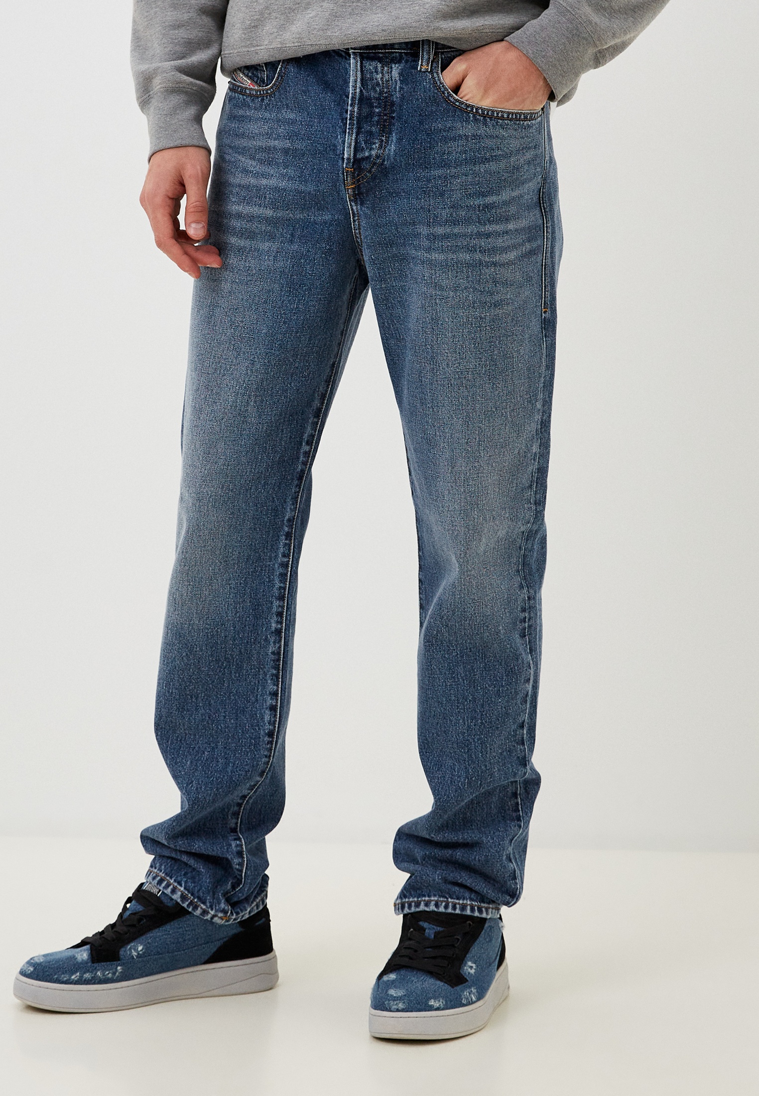 Мужские прямые джинсы Diesel (Дизель) A05158007C2: изображение 5