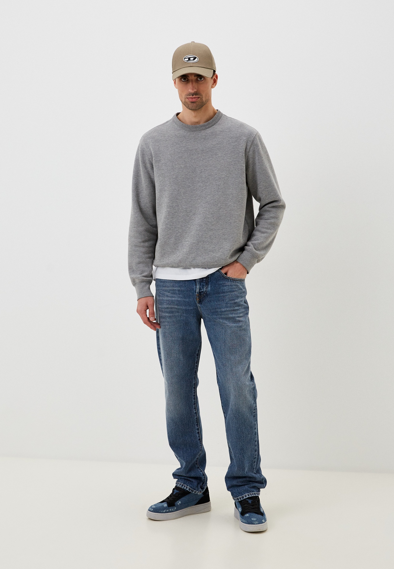 Мужские прямые джинсы Diesel (Дизель) A05158007C2: изображение 6