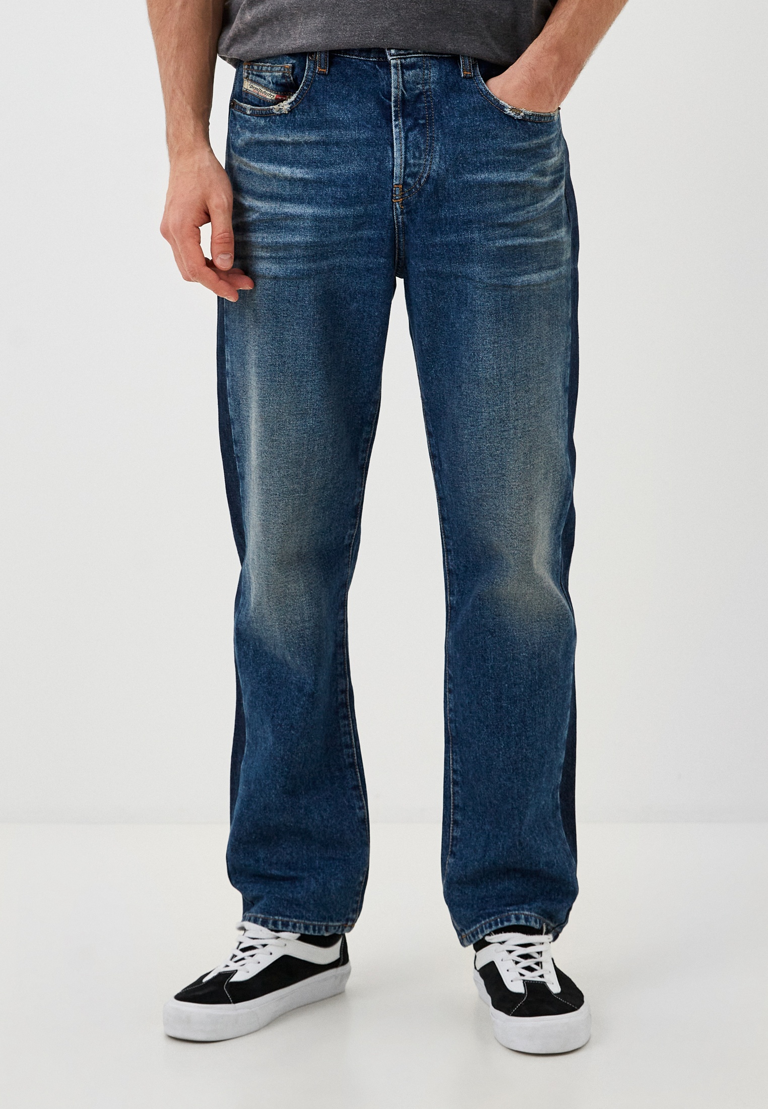 Мужские прямые джинсы Diesel (Дизель) A0709609E22: изображение 5