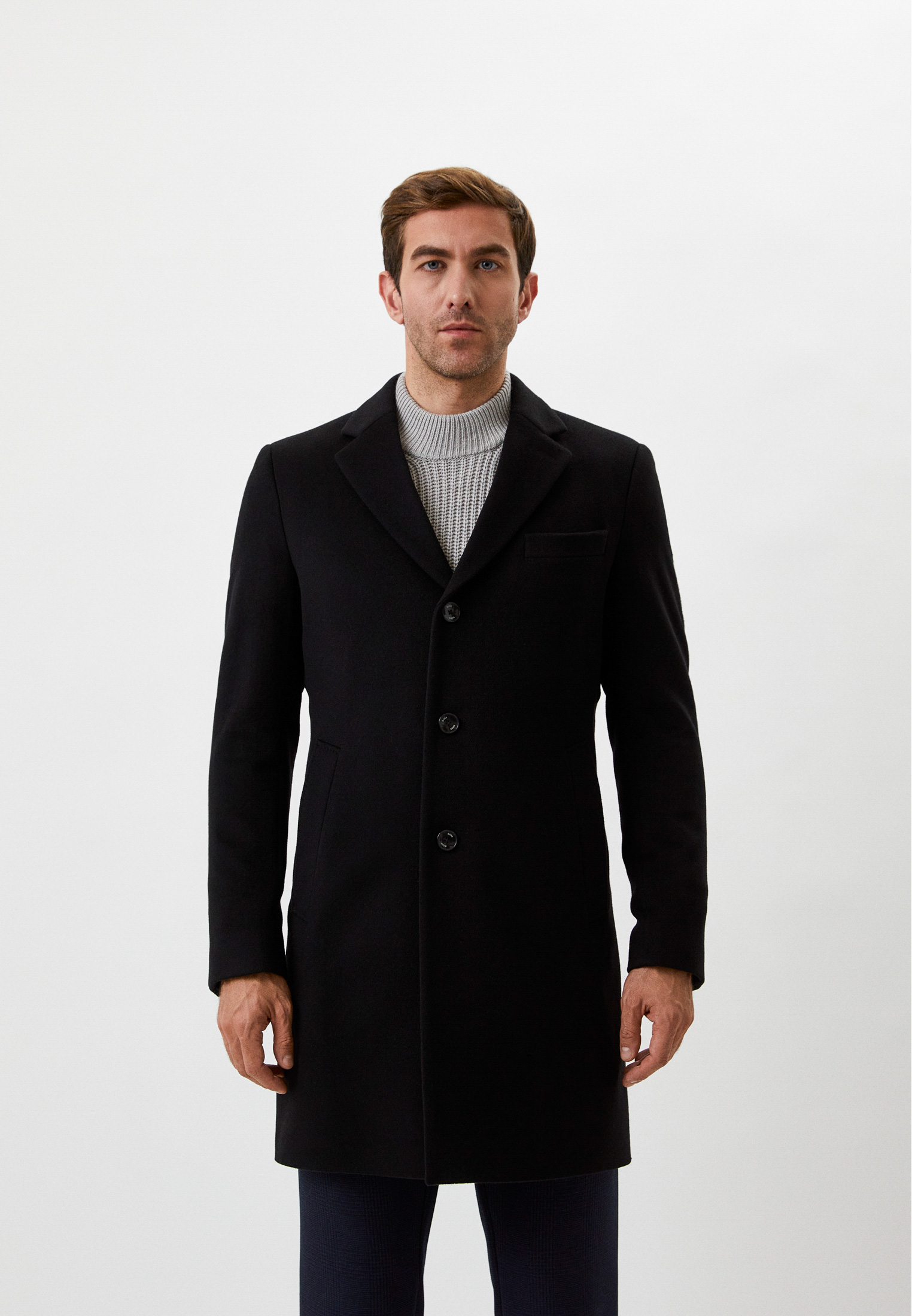 Мужское пальто Boss (Босс) 50479756: изображение 1
