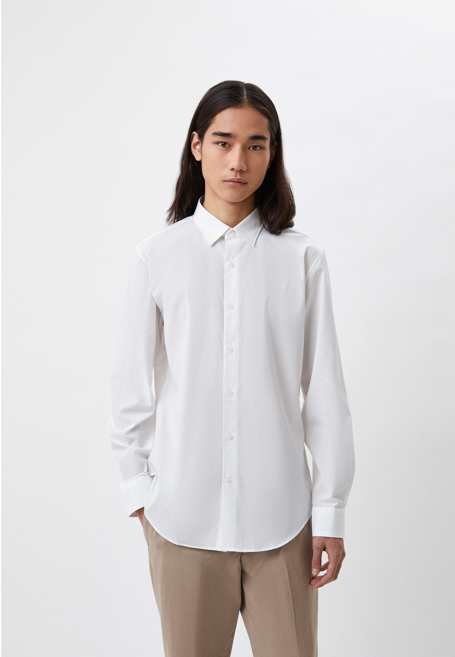 Рубашка с длинным рукавом UNIQLO 331-441666(13-01)