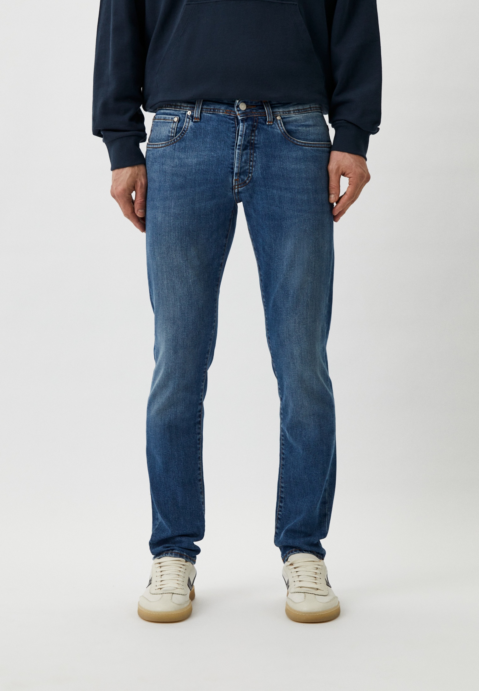 Мужские зауженные джинсы Liu Jo Uomo (Лиу Джо Уомо) M000P304FRANKMD: изображение 1