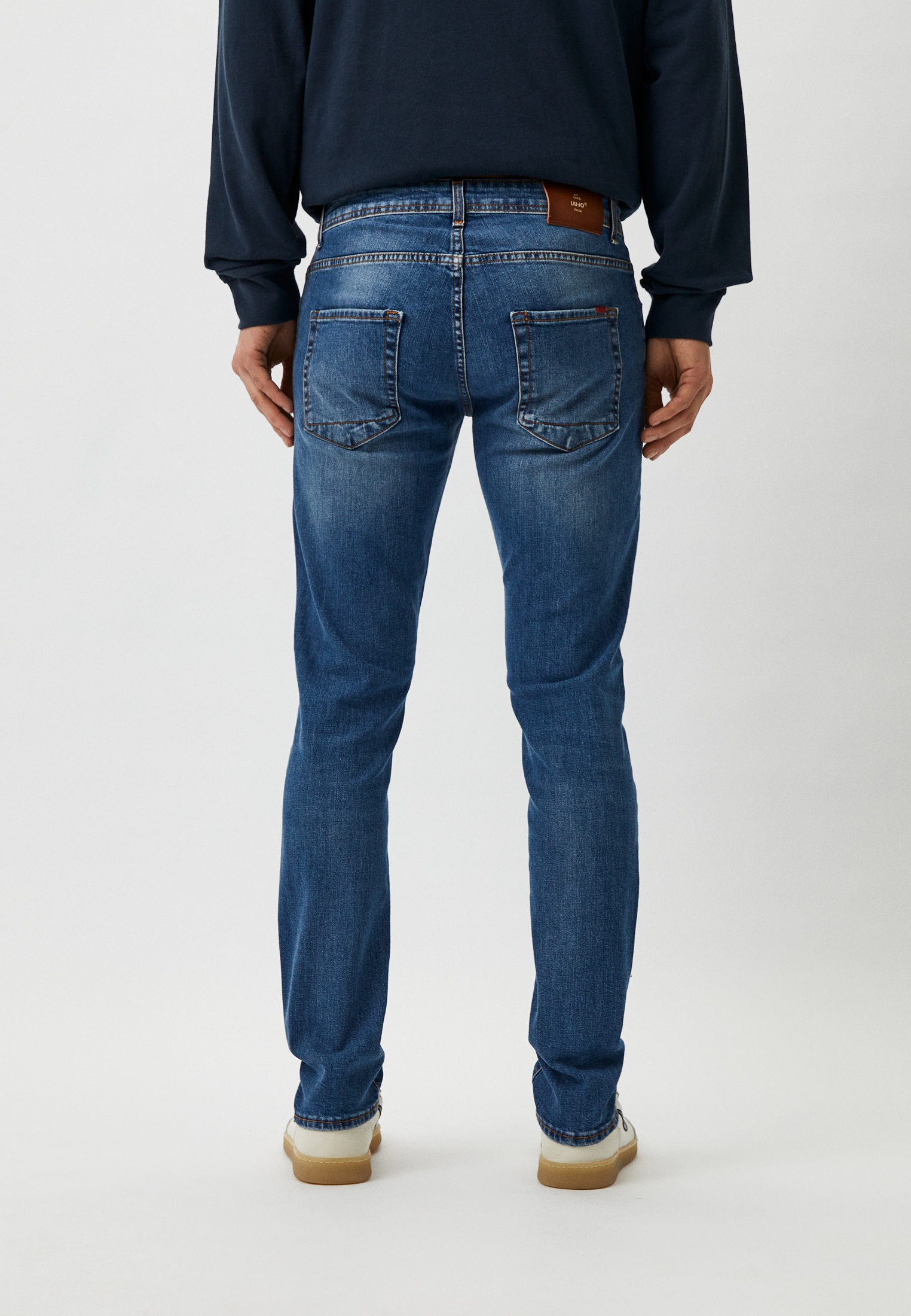 Мужские зауженные джинсы Liu Jo Uomo (Лиу Джо Уомо) M000P304FRANKMD: изображение 3