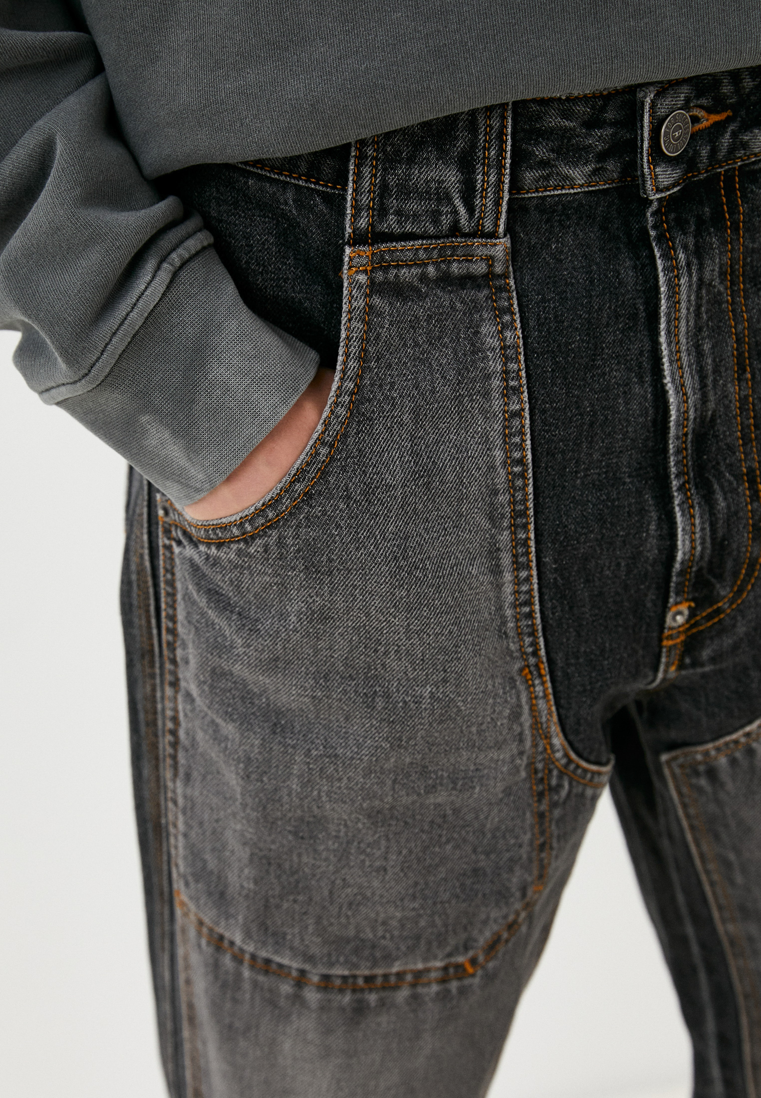 Мужские зауженные джинсы Diesel (Дизель) A05698007G4: изображение 4
