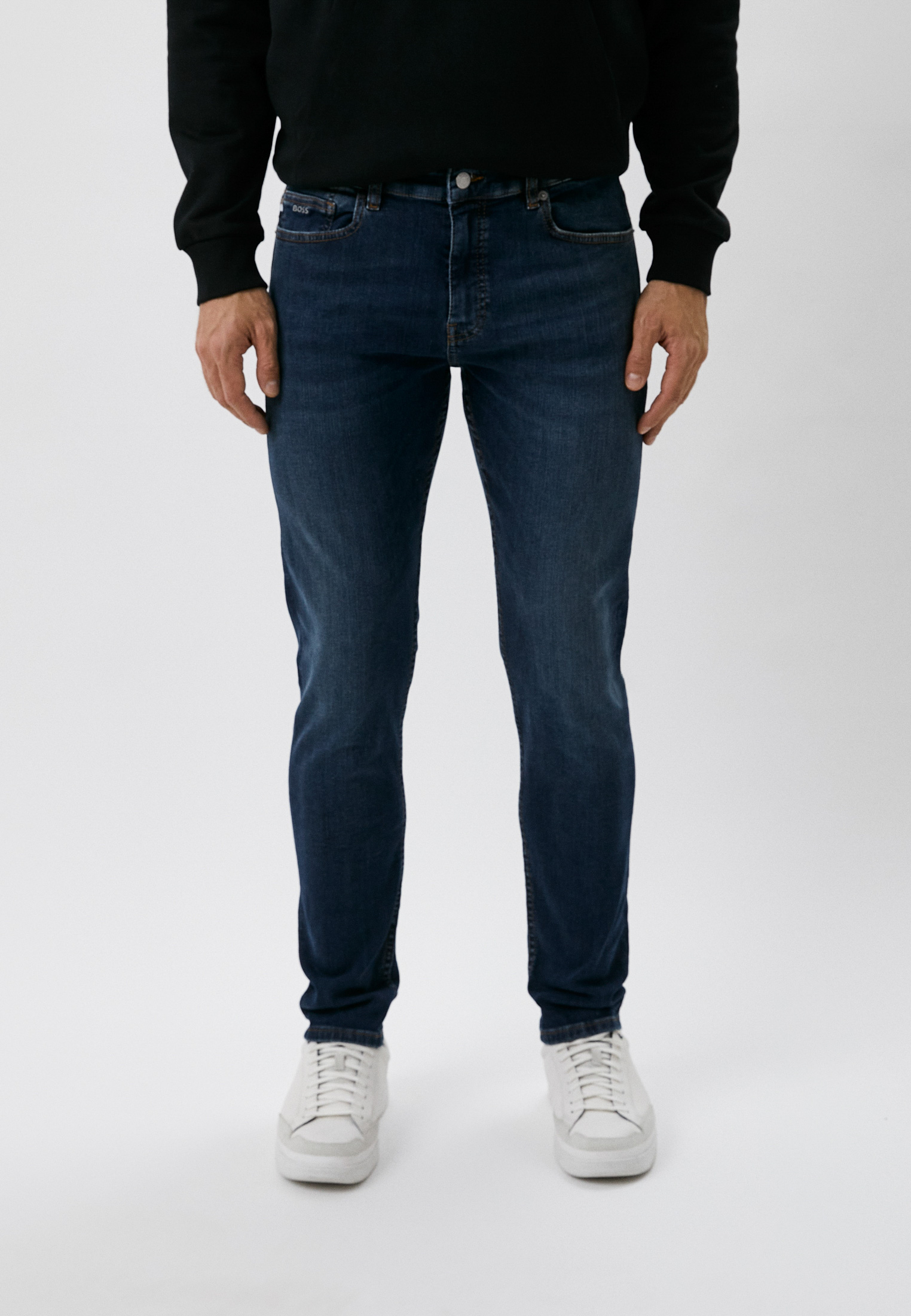 Мужские зауженные джинсы Boss (Босс) 50477976: изображение 1