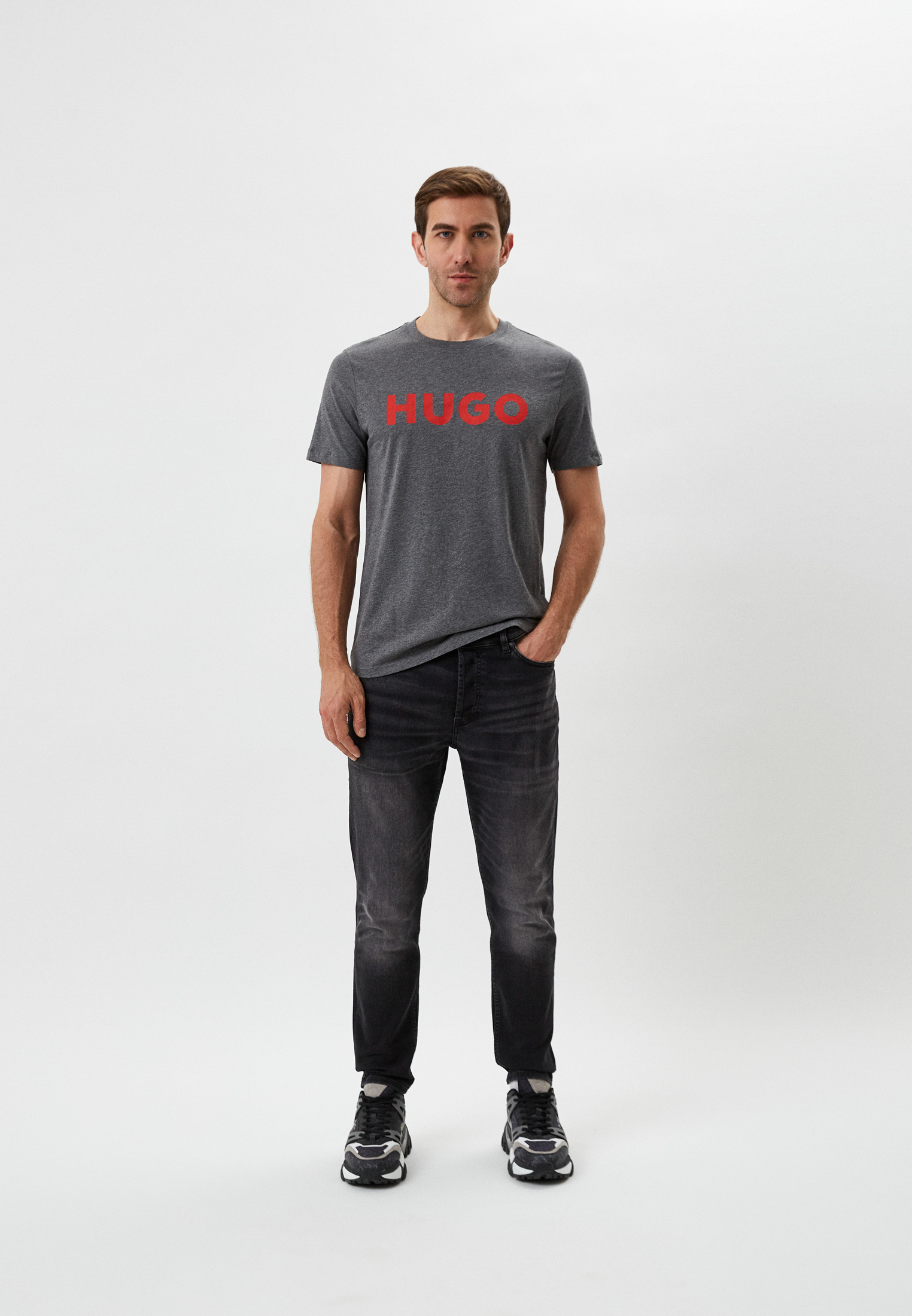 Мужская футболка Hugo (Хуго) 50467556: изображение 10