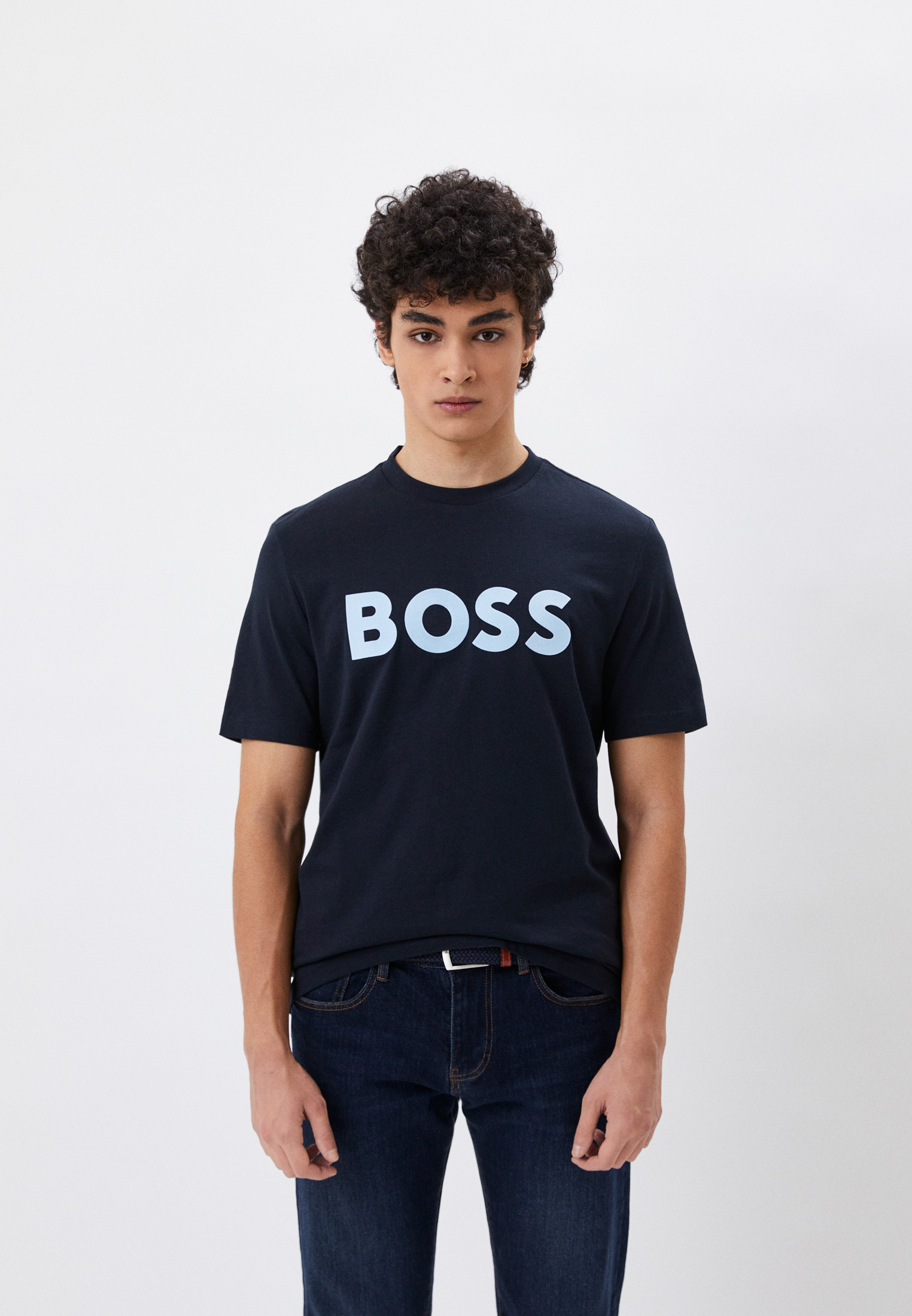 Мужская футболка Boss (Босс) 50477303: изображение 1