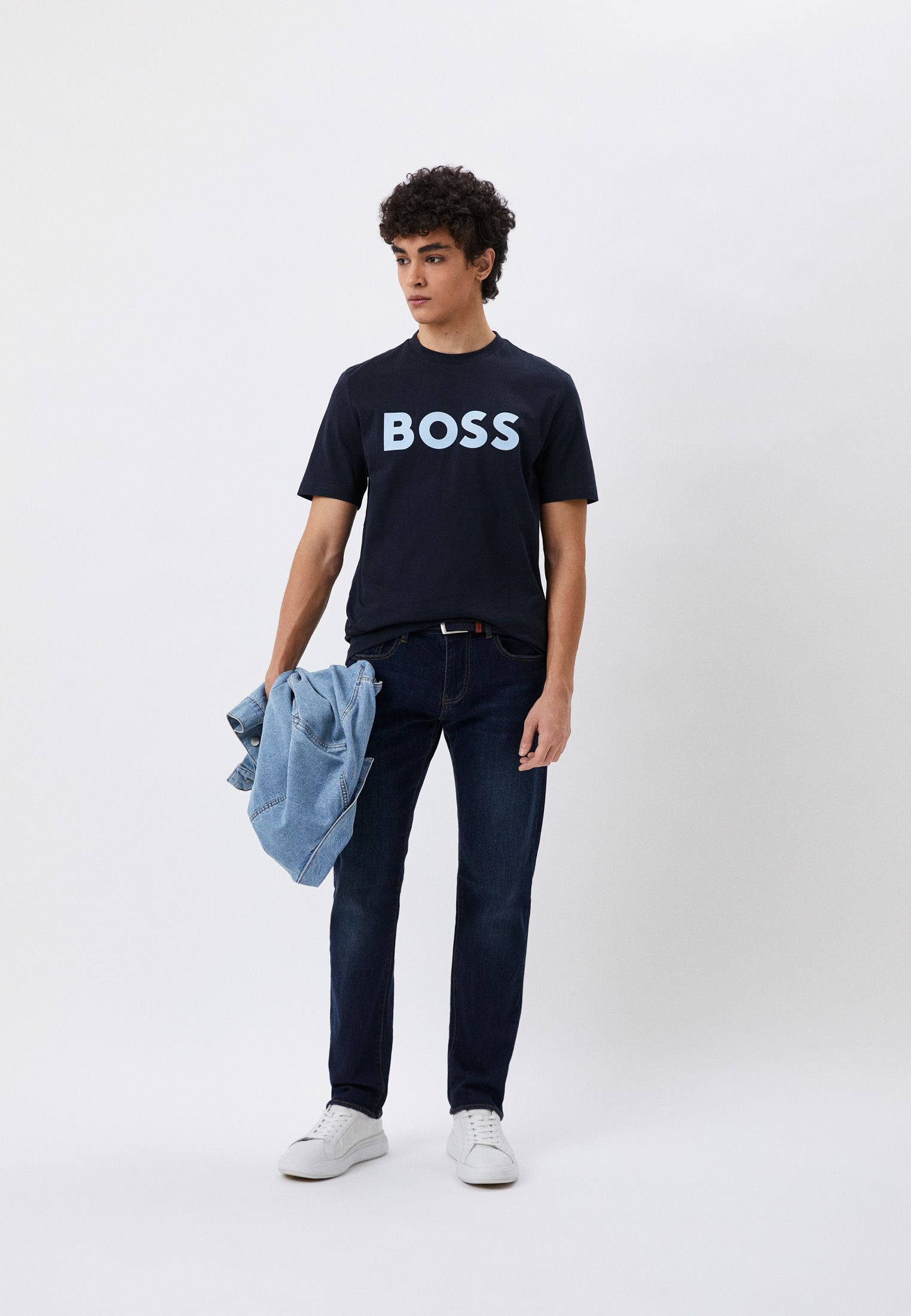 Мужская футболка Boss (Босс) 50477303: изображение 2