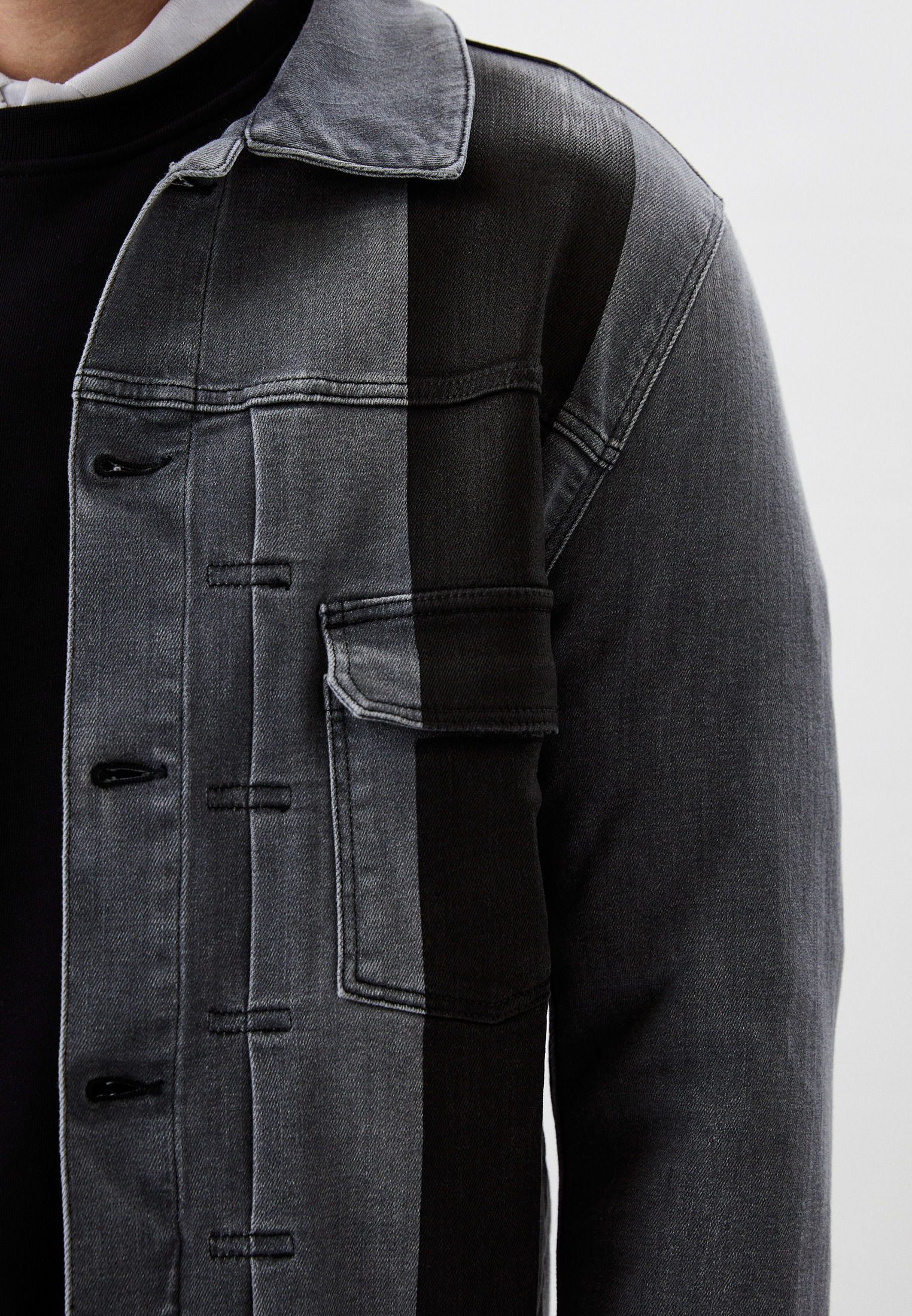 Джинсовая куртка Karl Lagerfeld (Карл Лагерфельд) KLMJ000102004W4: изображение 5