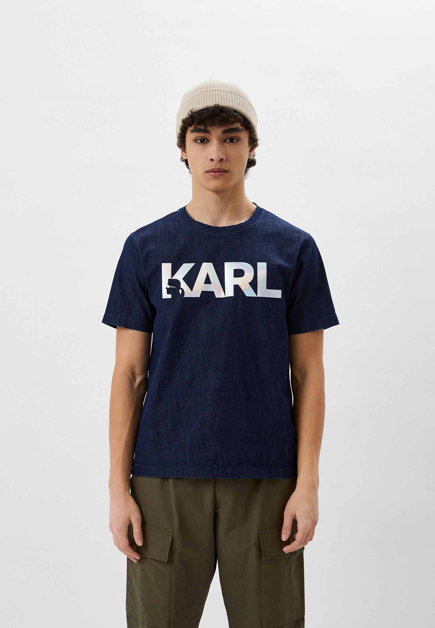 Мужская футболка Karl Lagerfeld (Карл Лагерфельд) KLMTS0015SK00944W1: изображение 1