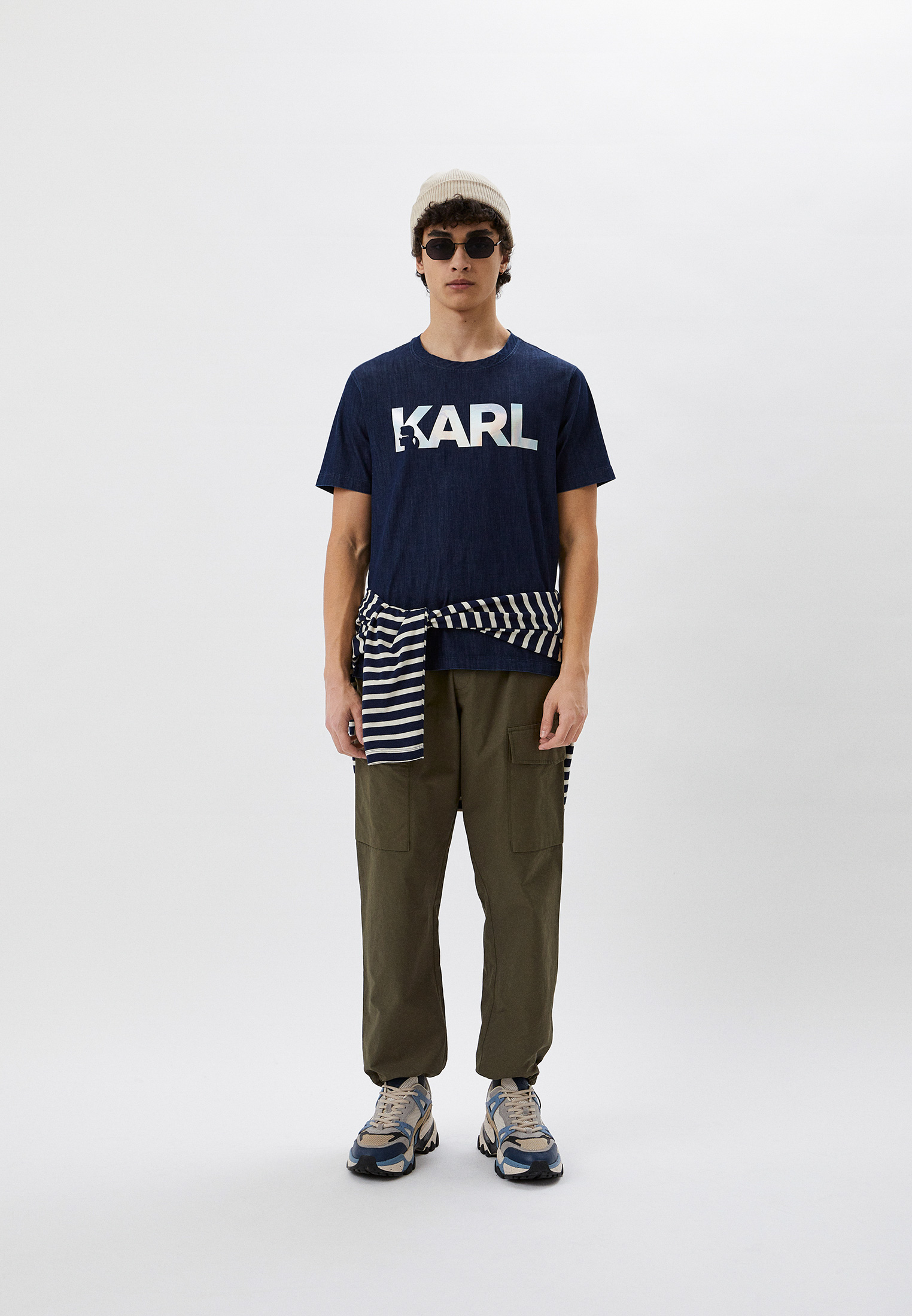 Мужская футболка Karl Lagerfeld (Карл Лагерфельд) KLMTS0015SK00944W1: изображение 2