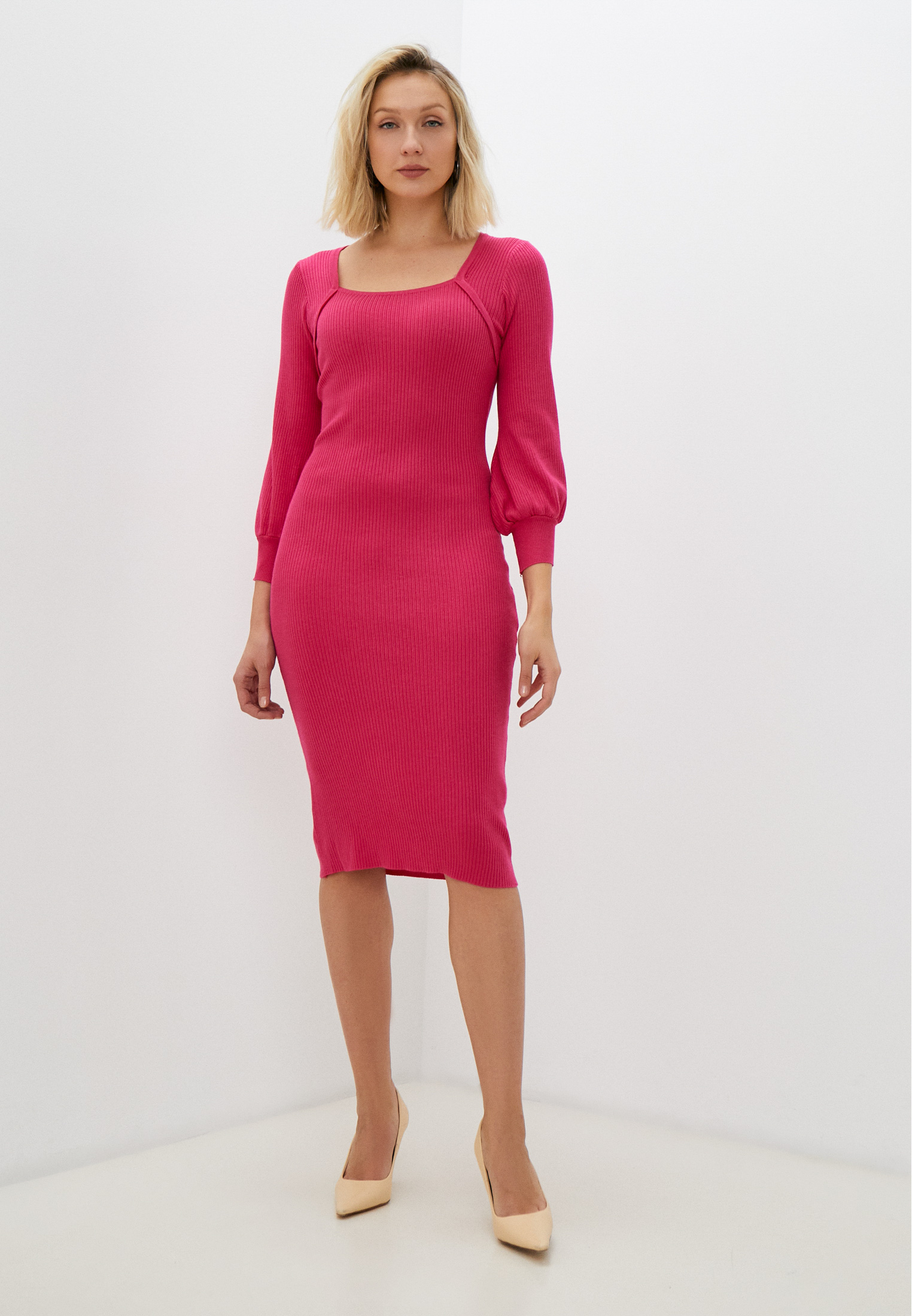 Вязаное платье Pink Summer PSF24-0194-3