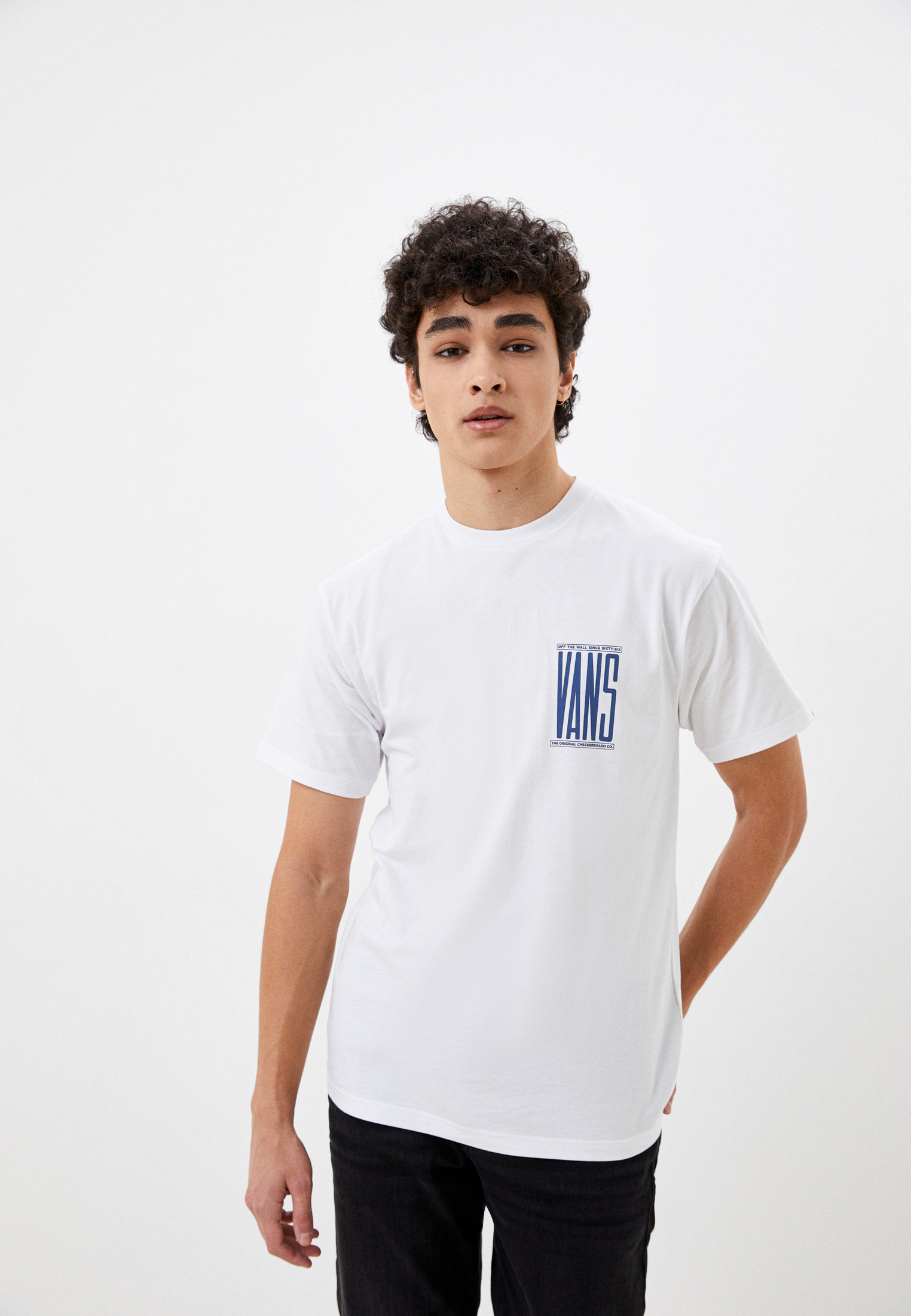 Футболка мужская VANS VA7SMW цвет белый купить за 3099 руб.