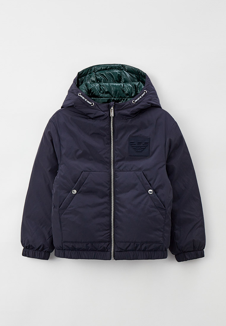 Куртка Emporio Armani (Эмпорио Армани) 6L4BP3 1NNBZ (Цвет: Зеленый Цвет:  Синий) купить в интернет-магазине stylefish.ru