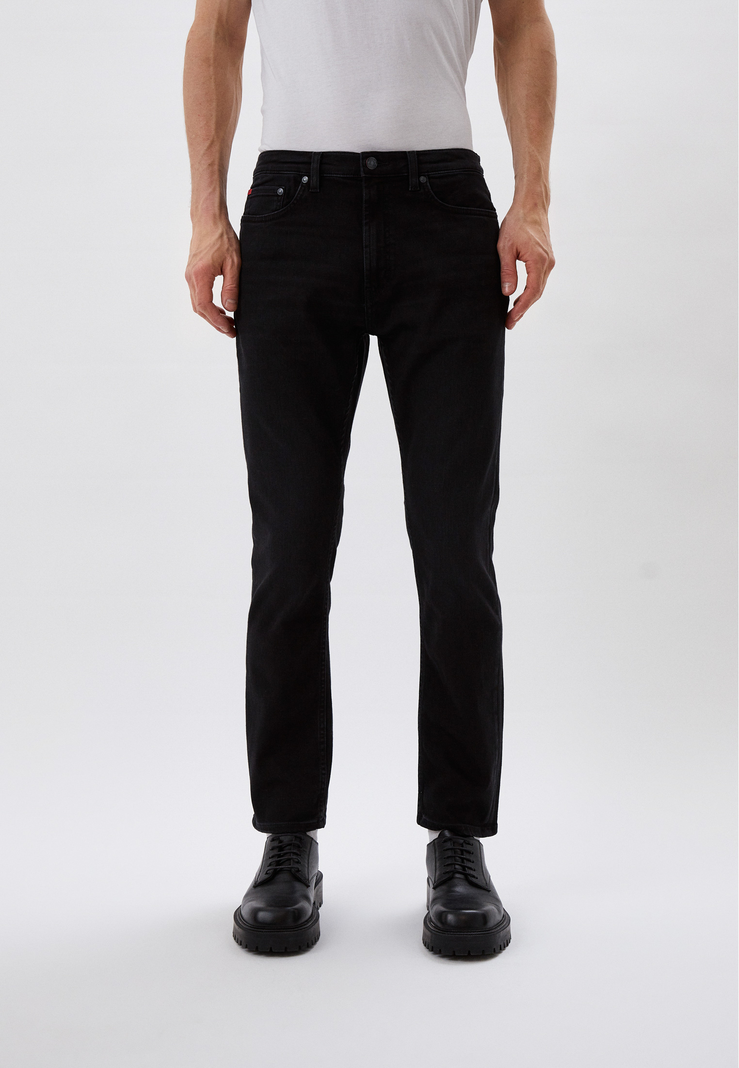 Мужские прямые джинсы Hugo (Хуго) 50487059: изображение 1