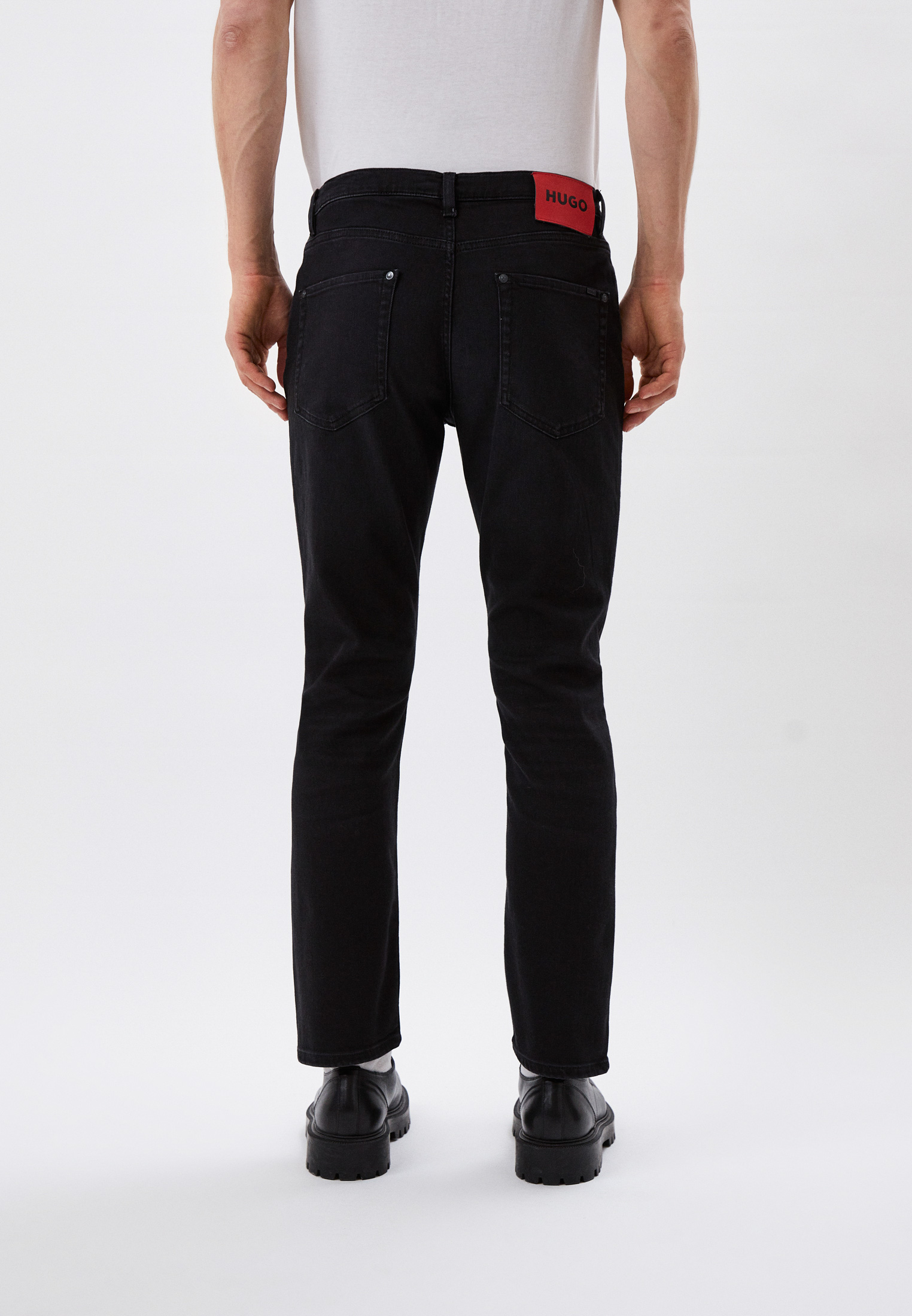 Мужские прямые джинсы Hugo (Хуго) 50487059: изображение 3