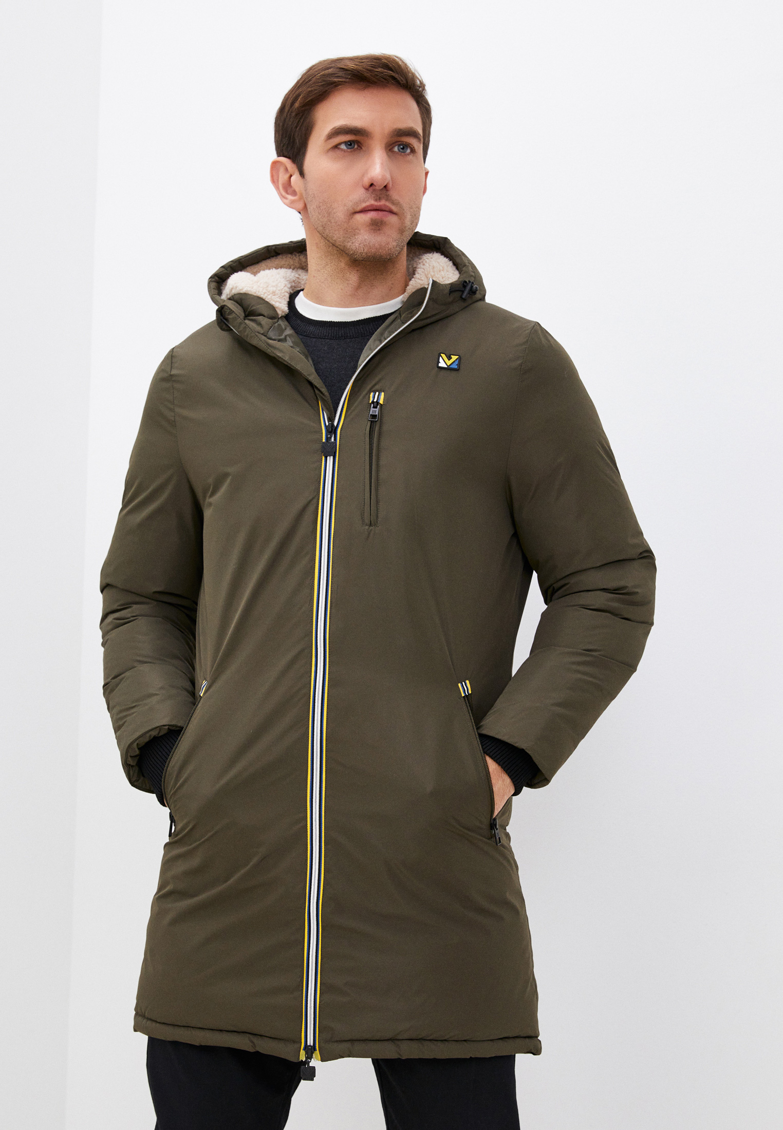 Утепленная куртка мужская MZ72 LAKES. цвет хаки купить за 6930 руб.