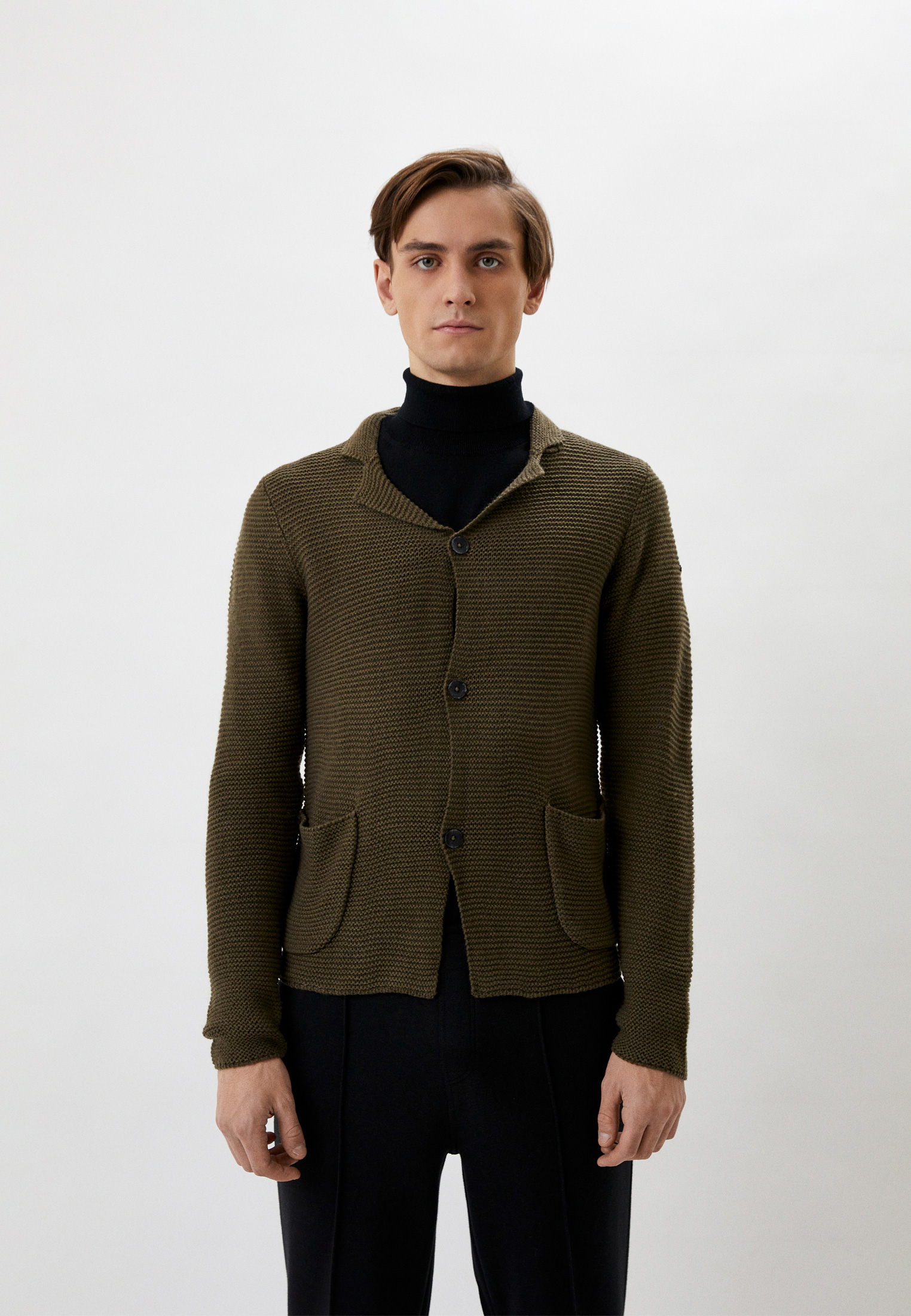 Кардиган мужской Trussardi (Труссарди) 19200CECINA купить за 5350 руб.
