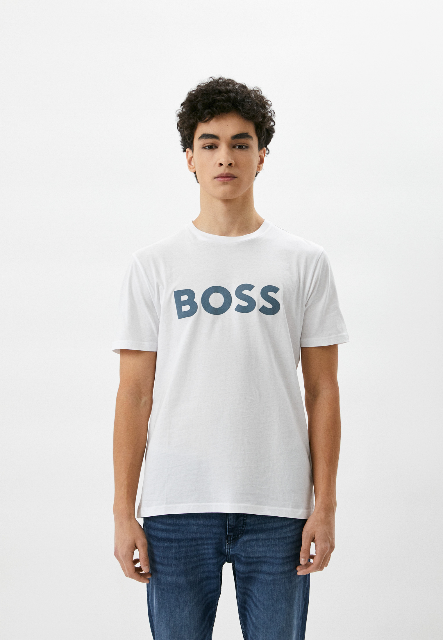 Мужская футболка Boss (Босс) 50481923: изображение 1