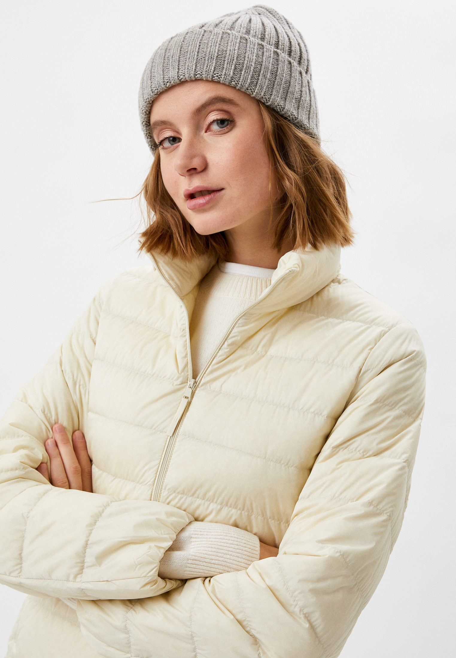 Утепленная куртка женская UNIQLO 211-439702(14-38) купить за 4674 руб.
