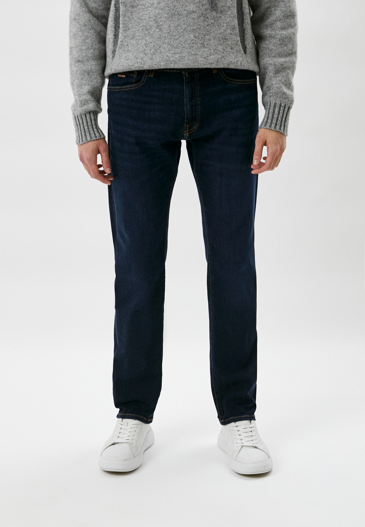 Мужские зауженные джинсы Boss (Босс) 50480209: изображение 1