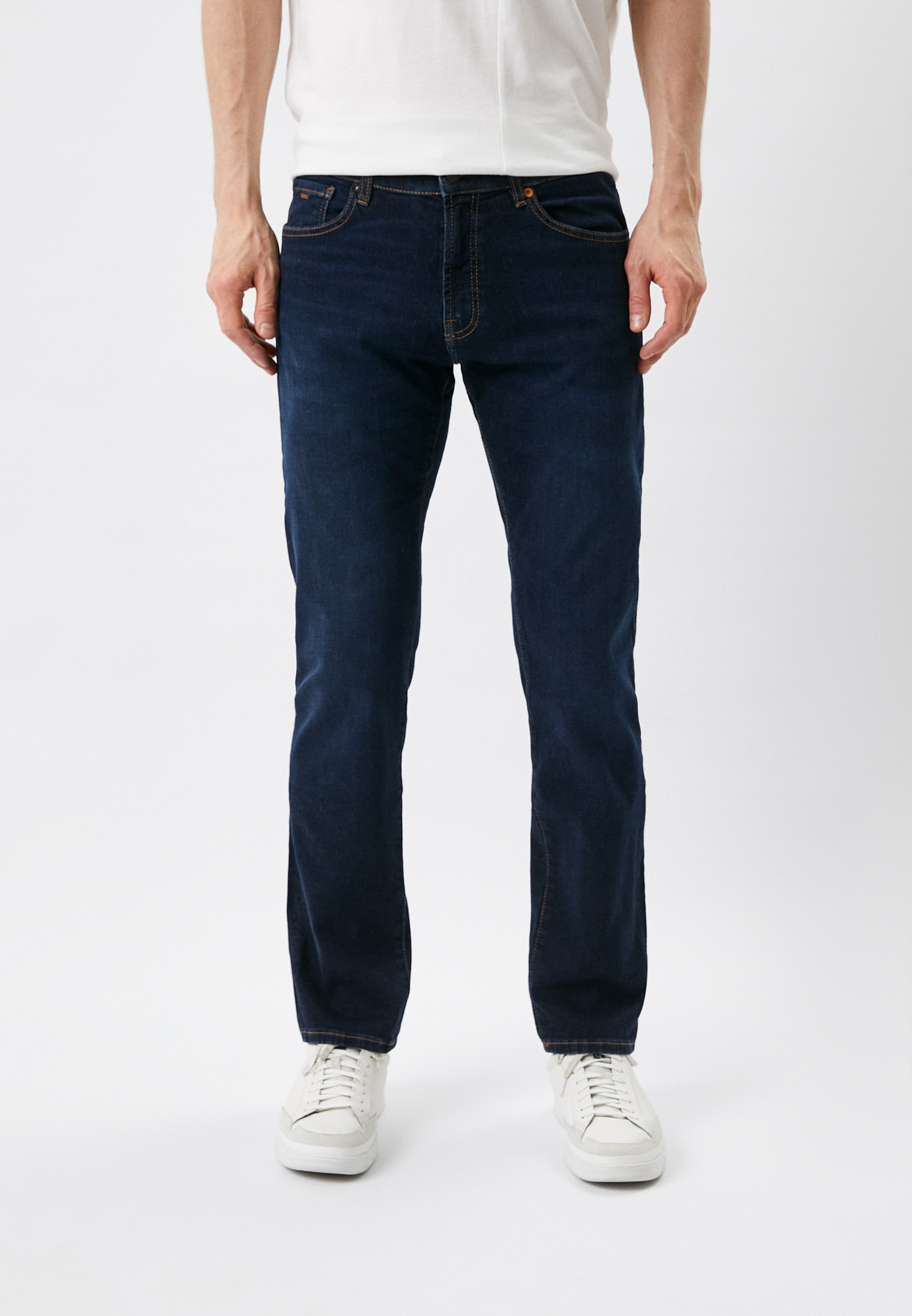 Мужские зауженные джинсы Boss (Босс) 50480209: изображение 5
