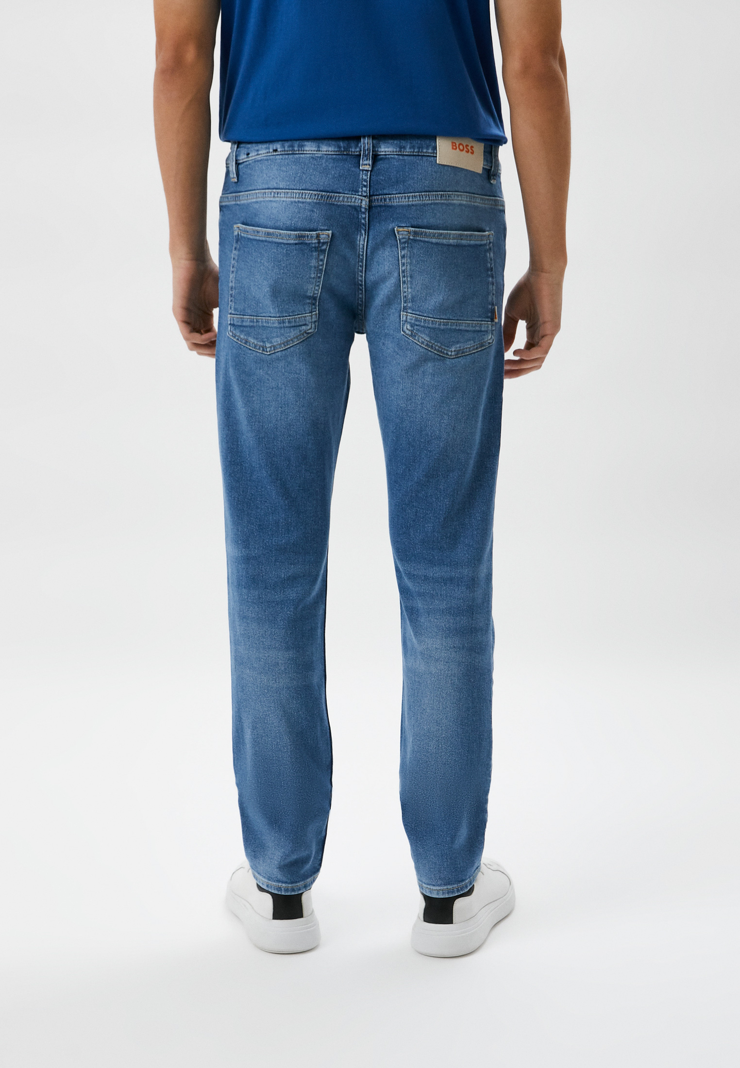 Мужские прямые джинсы Boss (Босс) 50480185: изображение 3