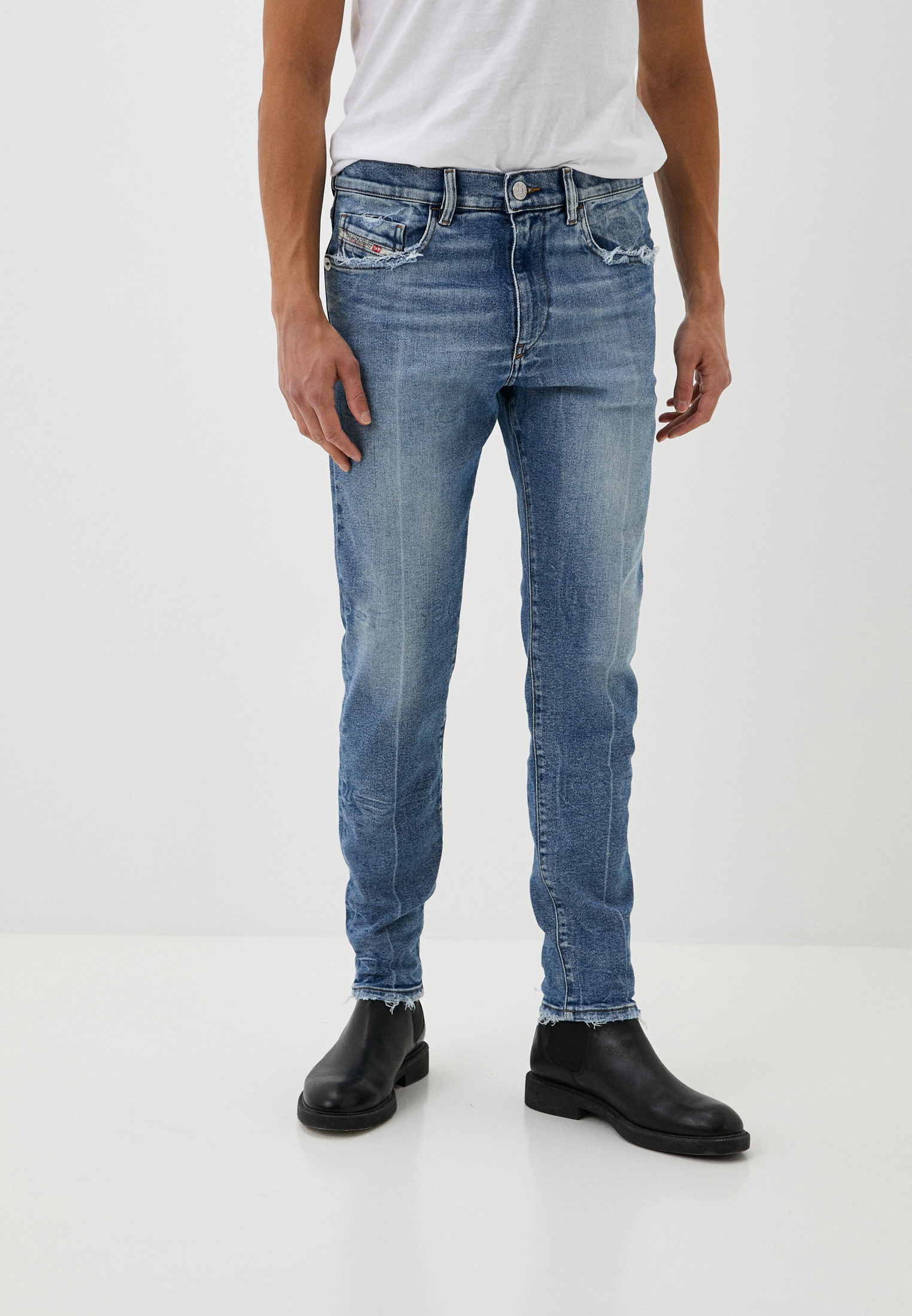 Мужские зауженные джинсы Diesel (Дизель) 00SPW409A26: изображение 5