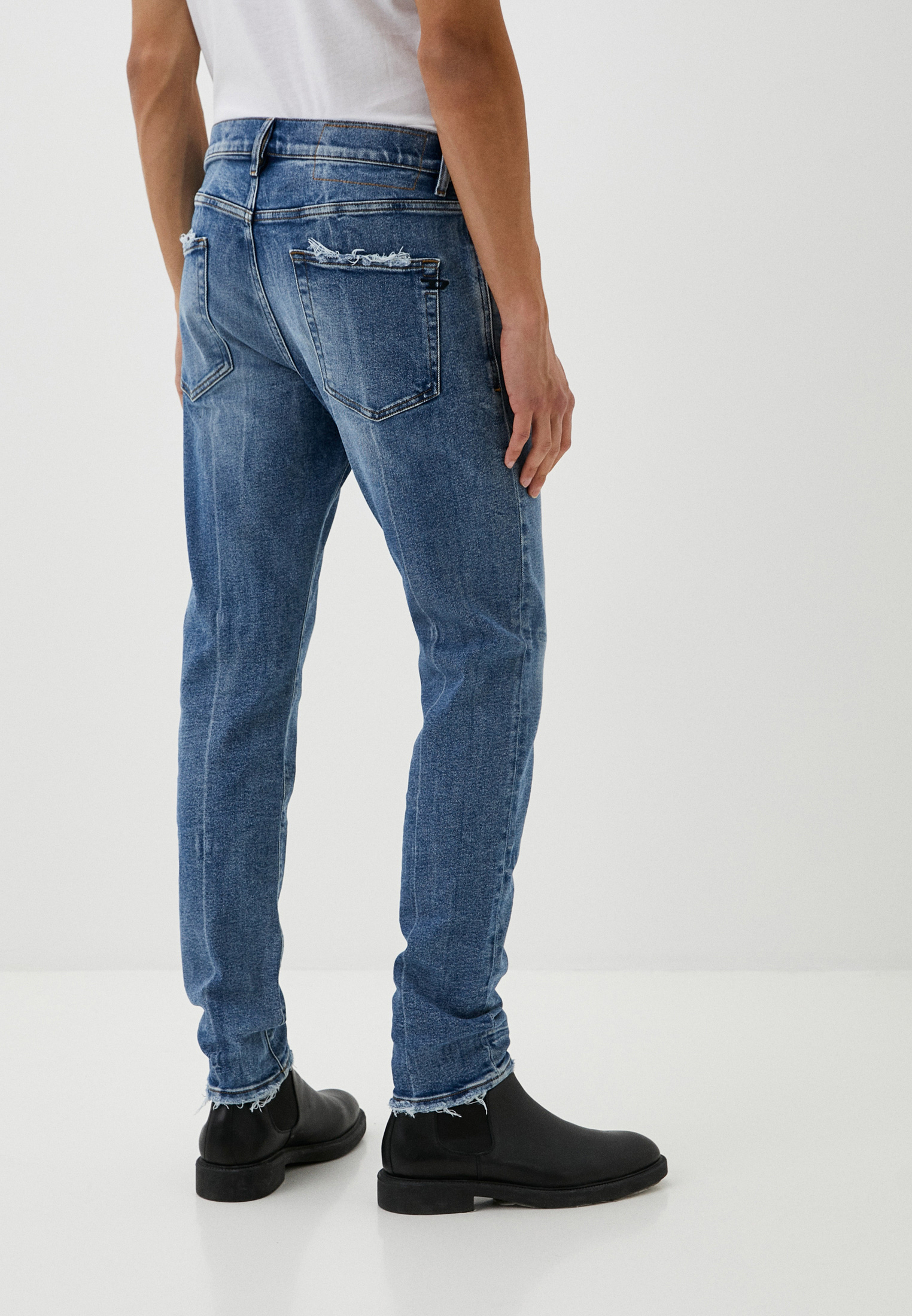Мужские зауженные джинсы Diesel (Дизель) 00SPW409A26: изображение 7