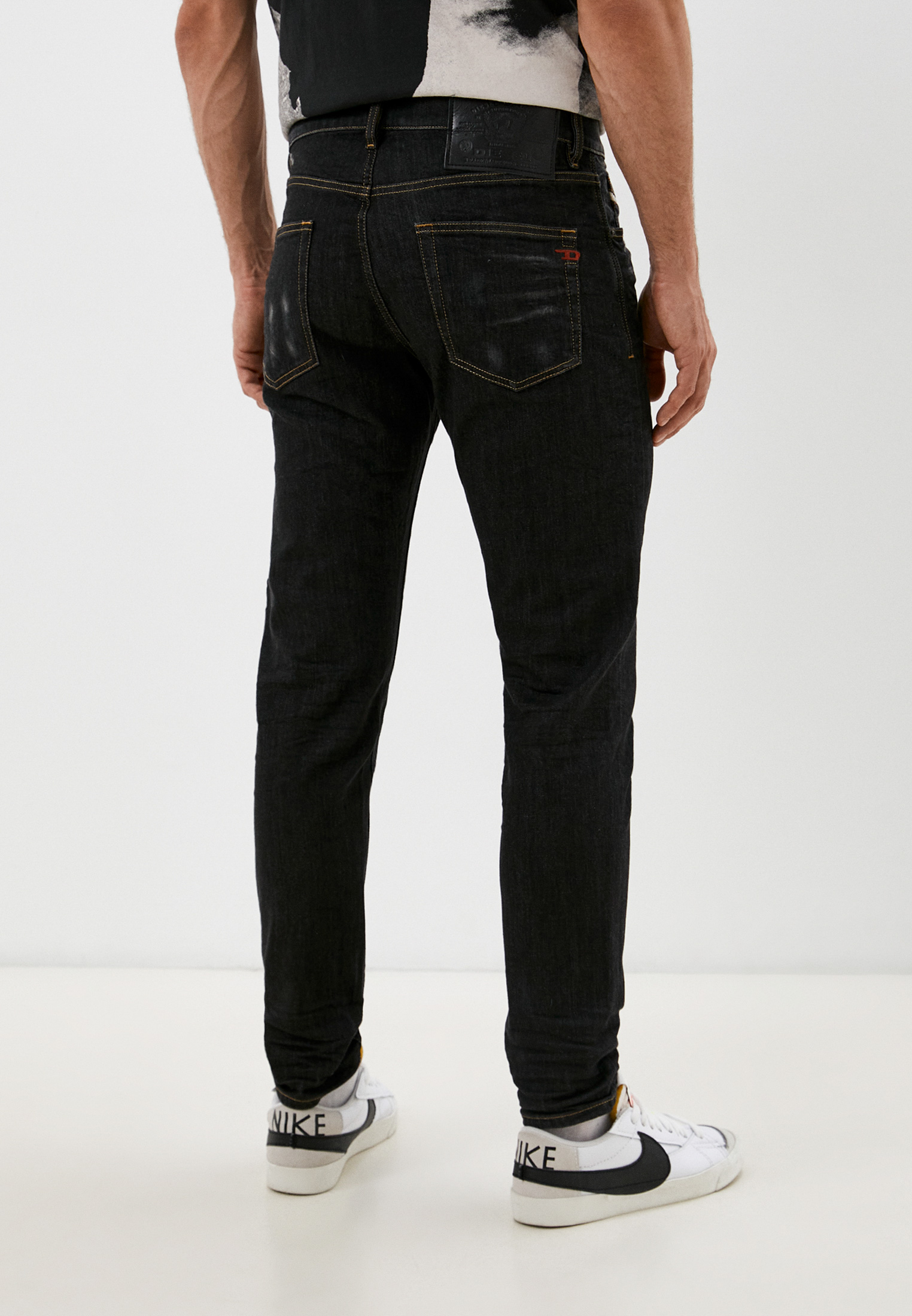 Мужские зауженные джинсы Diesel (Дизель) 00SPW409A87: изображение 3