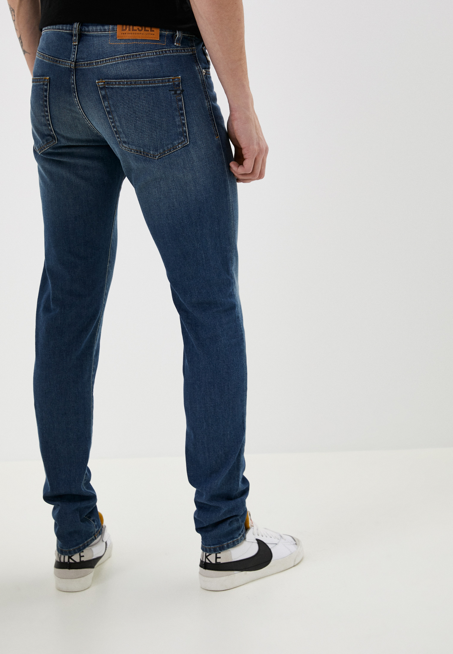 Мужские зауженные джинсы Diesel (Дизель) 00SPW6009EI: изображение 7