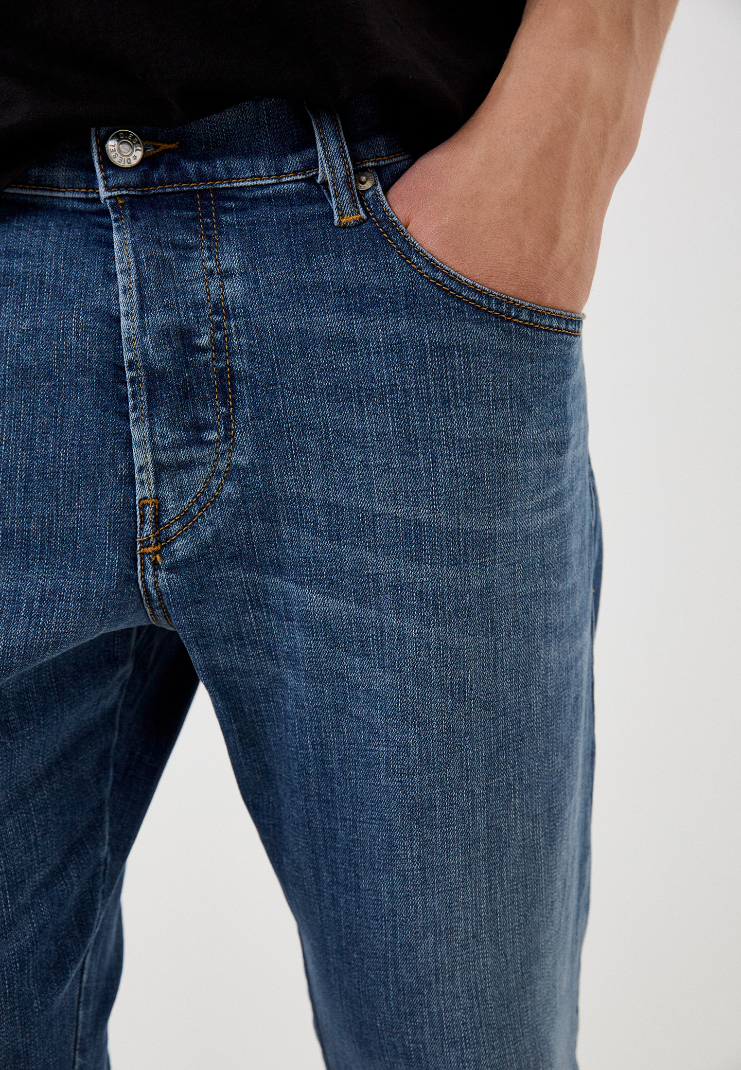 Мужские зауженные джинсы Diesel (Дизель) A00393009ZR: изображение 4