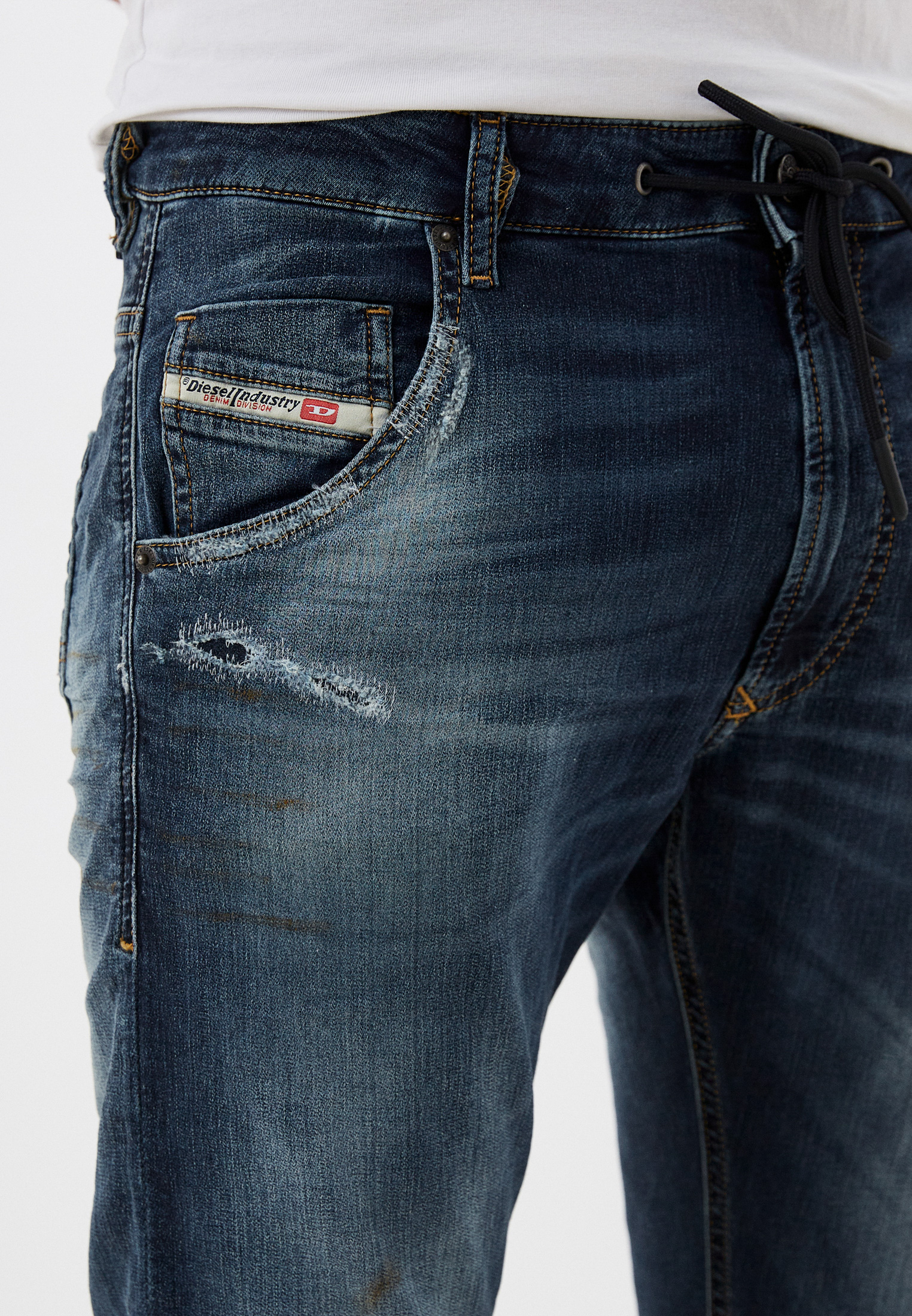 Мужские зауженные джинсы Diesel (Дизель) A00881069YF: изображение 4