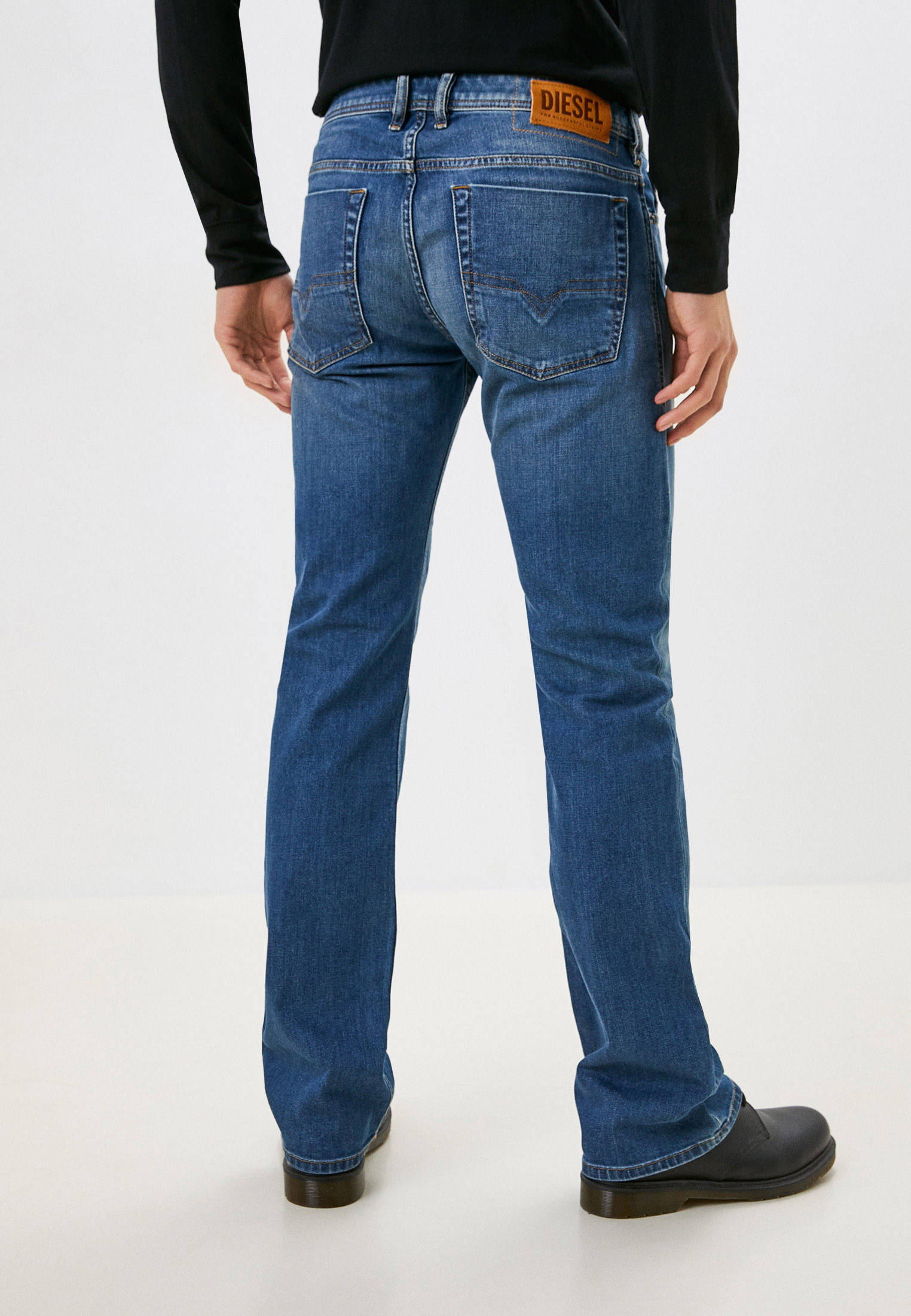 Мужские прямые джинсы Diesel (Дизель) A00896009EI: изображение 3